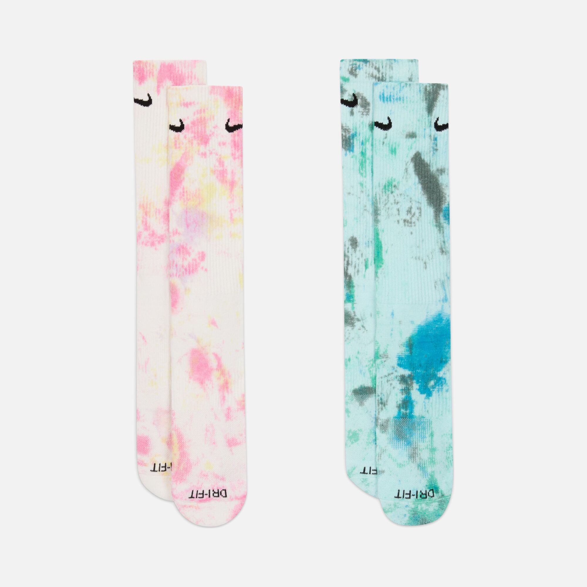 Nike Everyday Plus Cushioned Crew ''Batik Dyed'' (2 Pairs) Unisex Çorap