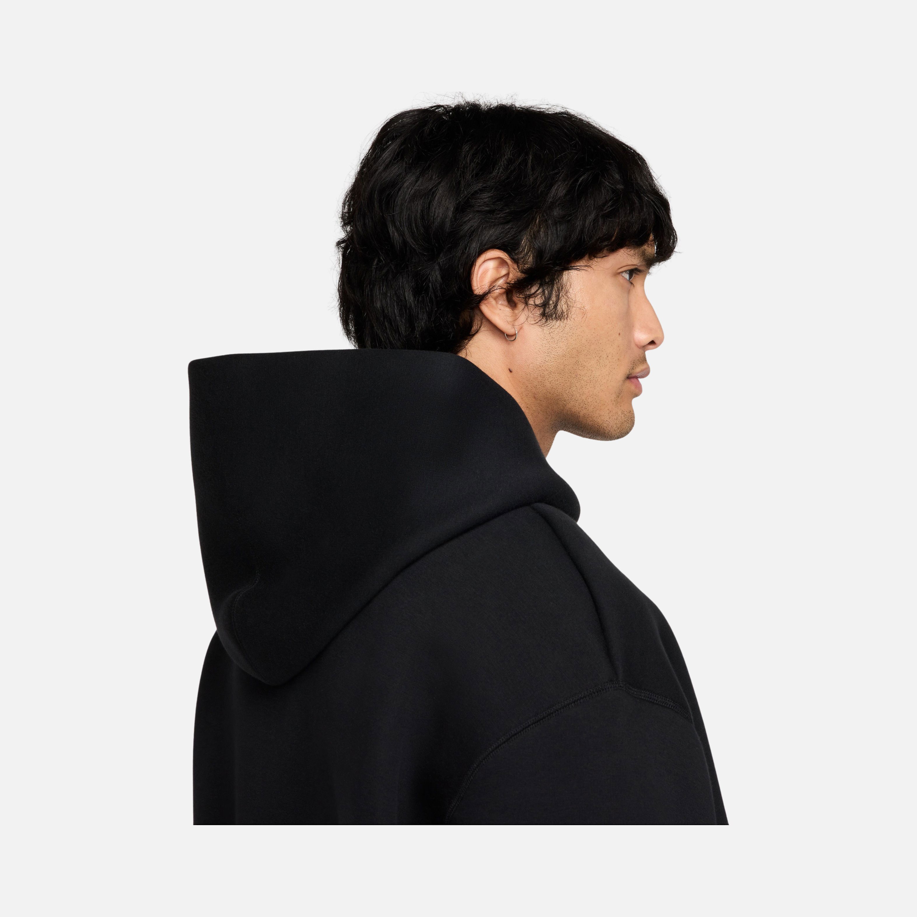 Nike Sportswear Tech Fleece Extra Wide Cut Hooded Erkek Sweatshirt