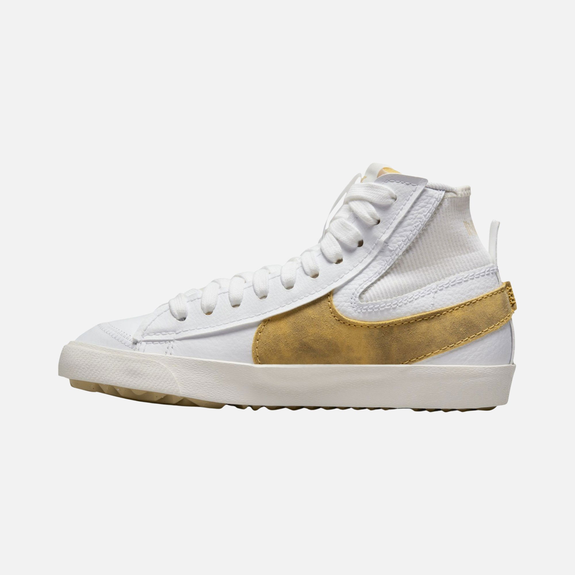 Nike Blazer Mid '77 "Sanded Gold" Jumbo Swoosh Erkek Spor Ayakkabı