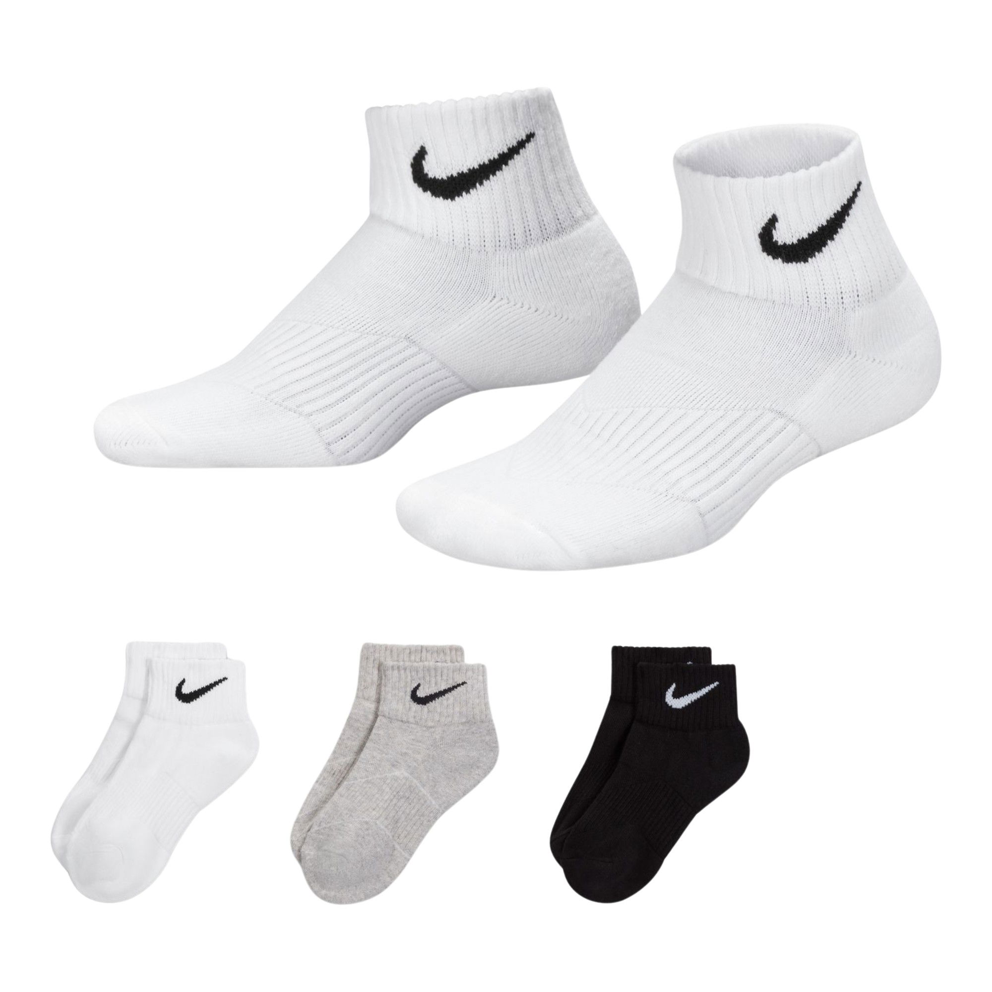 Nike Sportswear Cotton Cushioned Ankle (3 Pairs) Çocuk Çorap