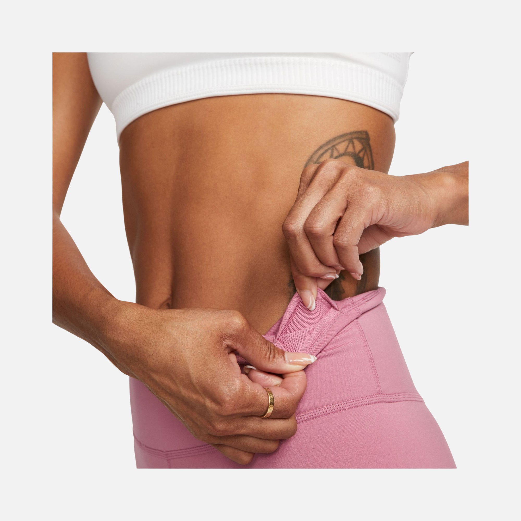 Nike One Mid-Rise 7/8 Training Kadın Tayt