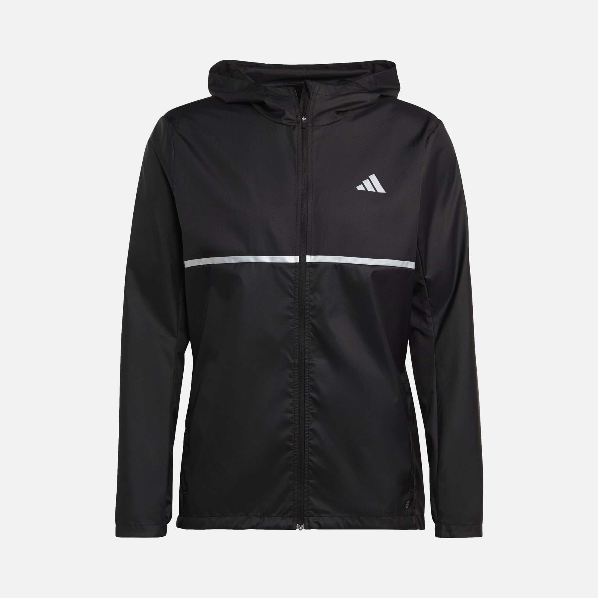 adidas Own the Run Lightweight Running Full-Zip Hoodie Erkek Ceket