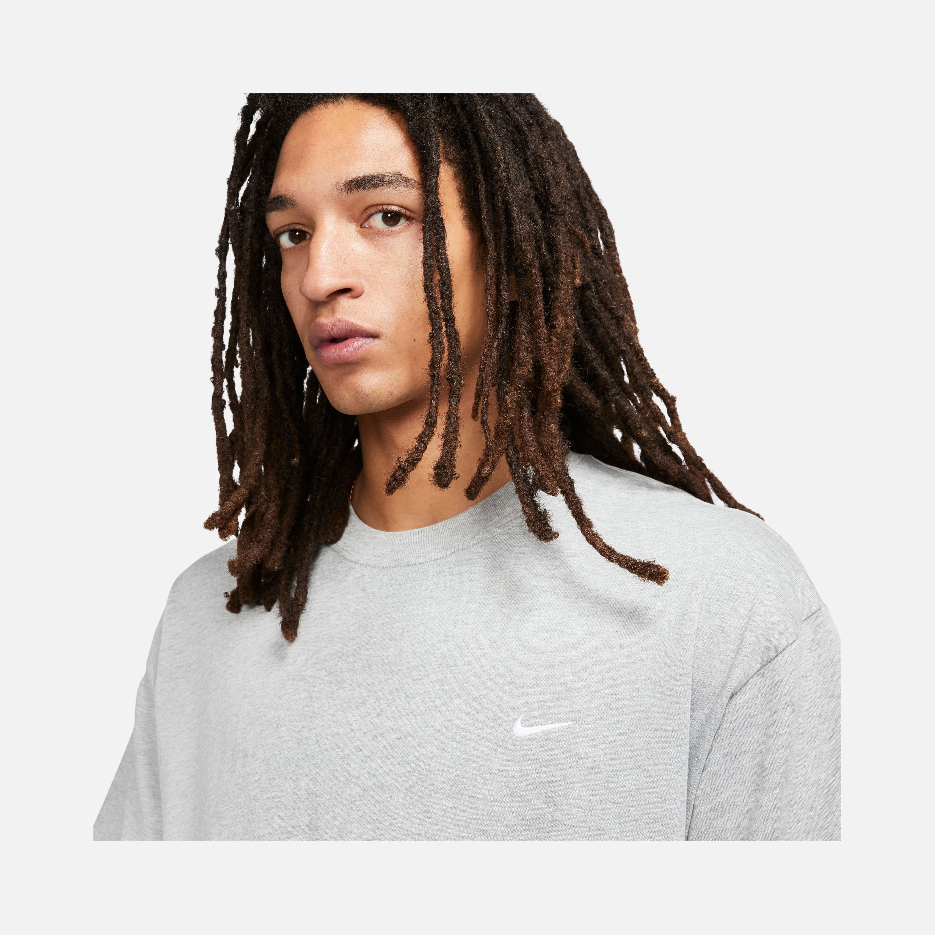 Nike Sportswear Solo Swoosh Heavyweight Knit Short-Sleeve Erkek Tişört