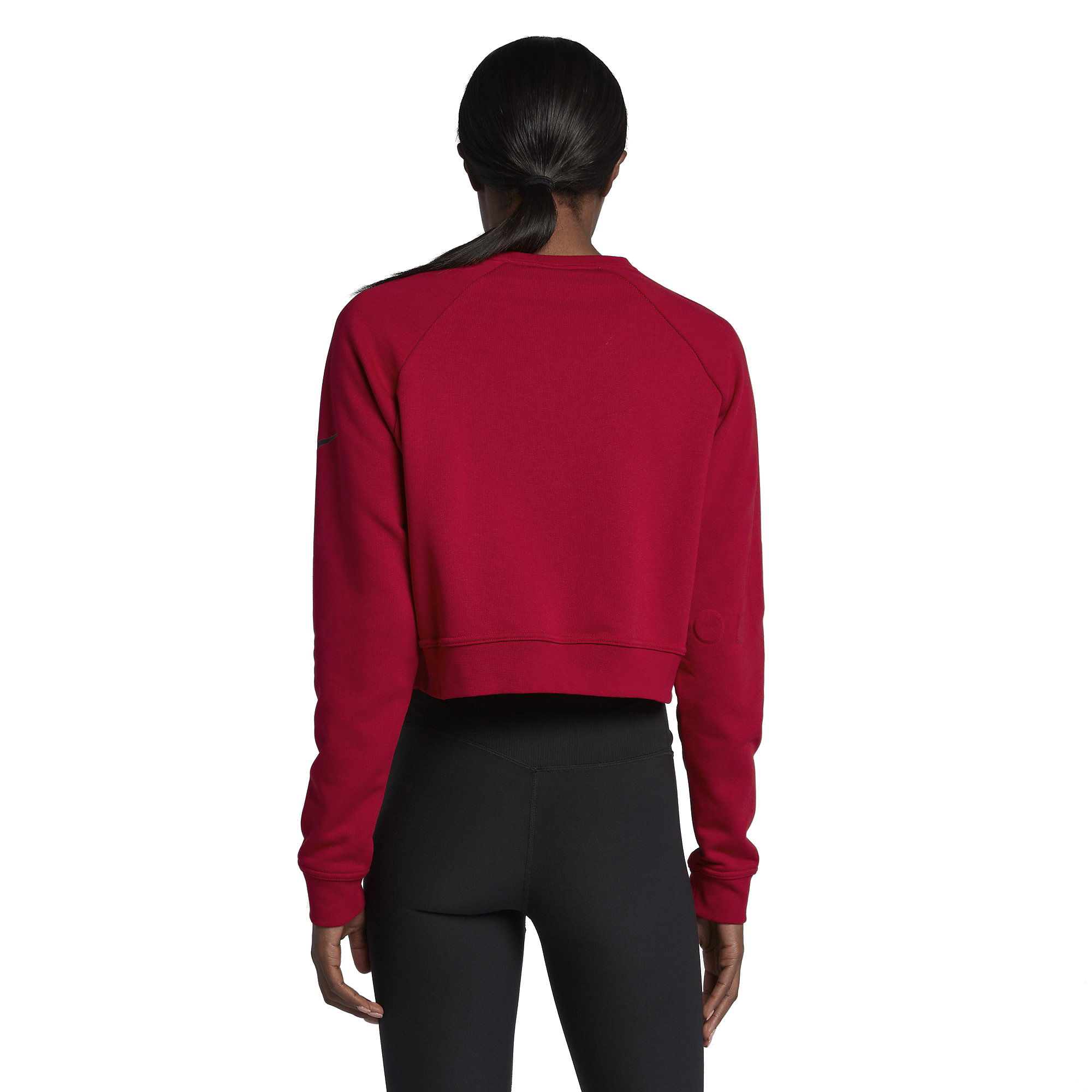 Nike Pullover Versa Just Do It Graphic Training Crop Kadın Sweatshirt