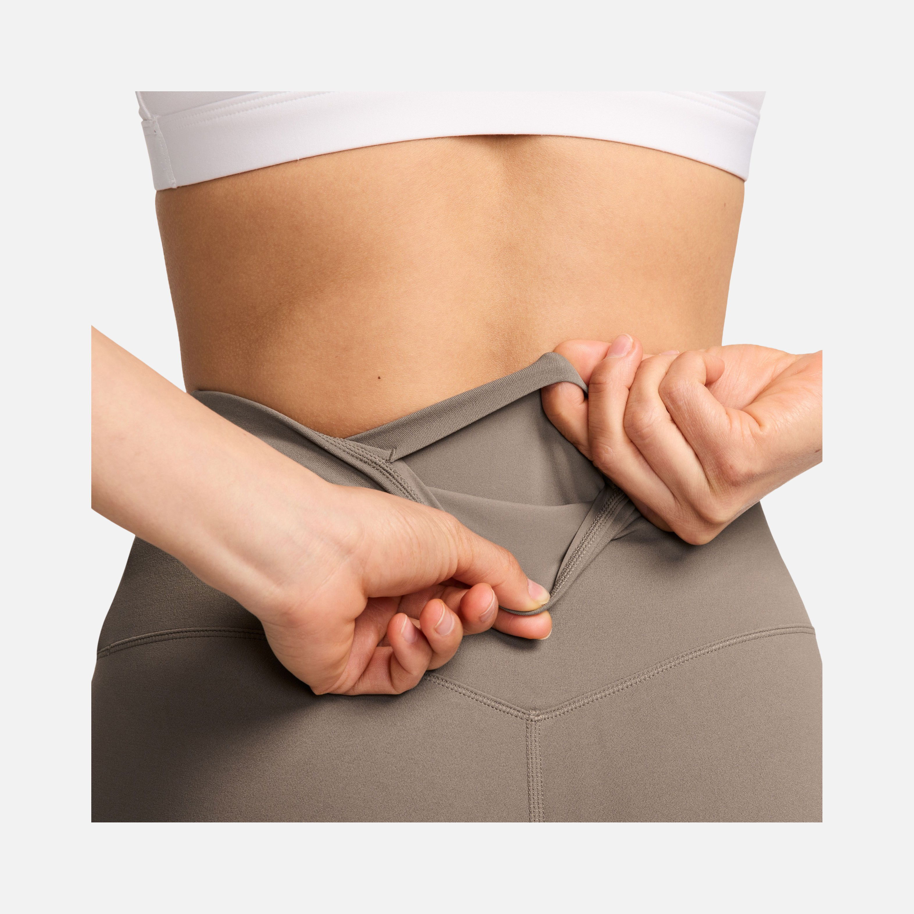 Nike Dri-Fit Zenvy Gentle-Support InfinaSoft High-Waisted 7/8 Training Kadın Tayt