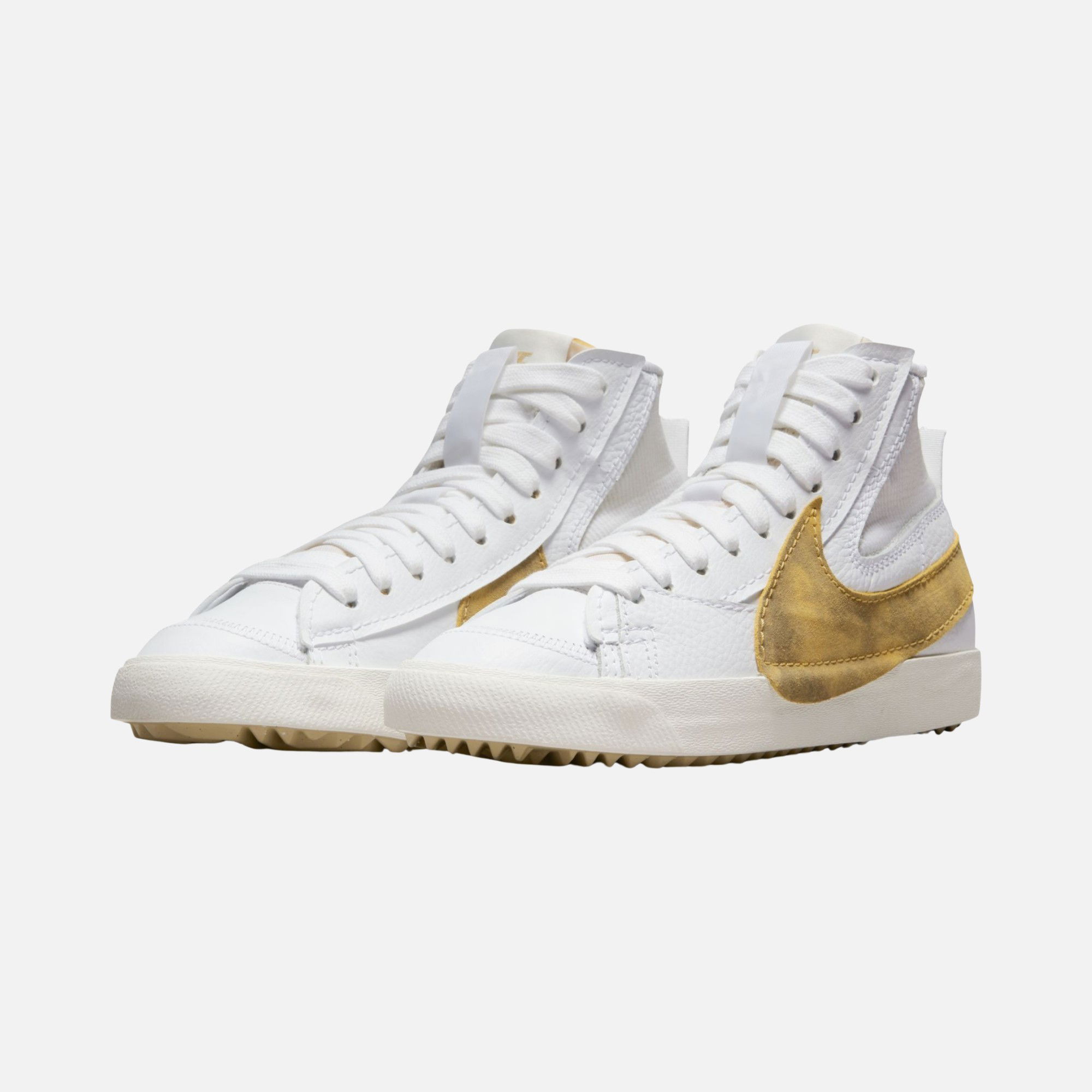 Nike Blazer Mid '77 "Sanded Gold" Jumbo Swoosh Erkek Spor Ayakkabı