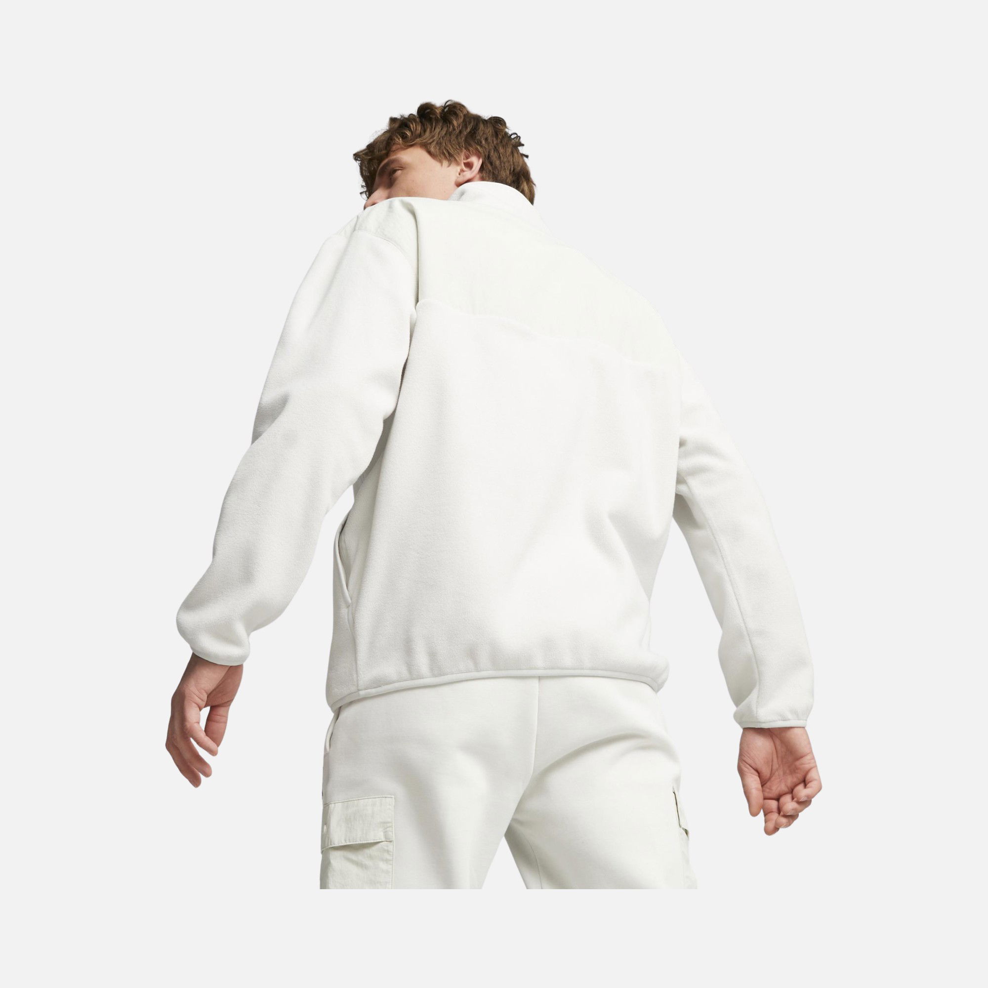 Puma Sportswear Classics Utility Polar Fleece Full-Zip Hoodie Erkek Sweatshirt