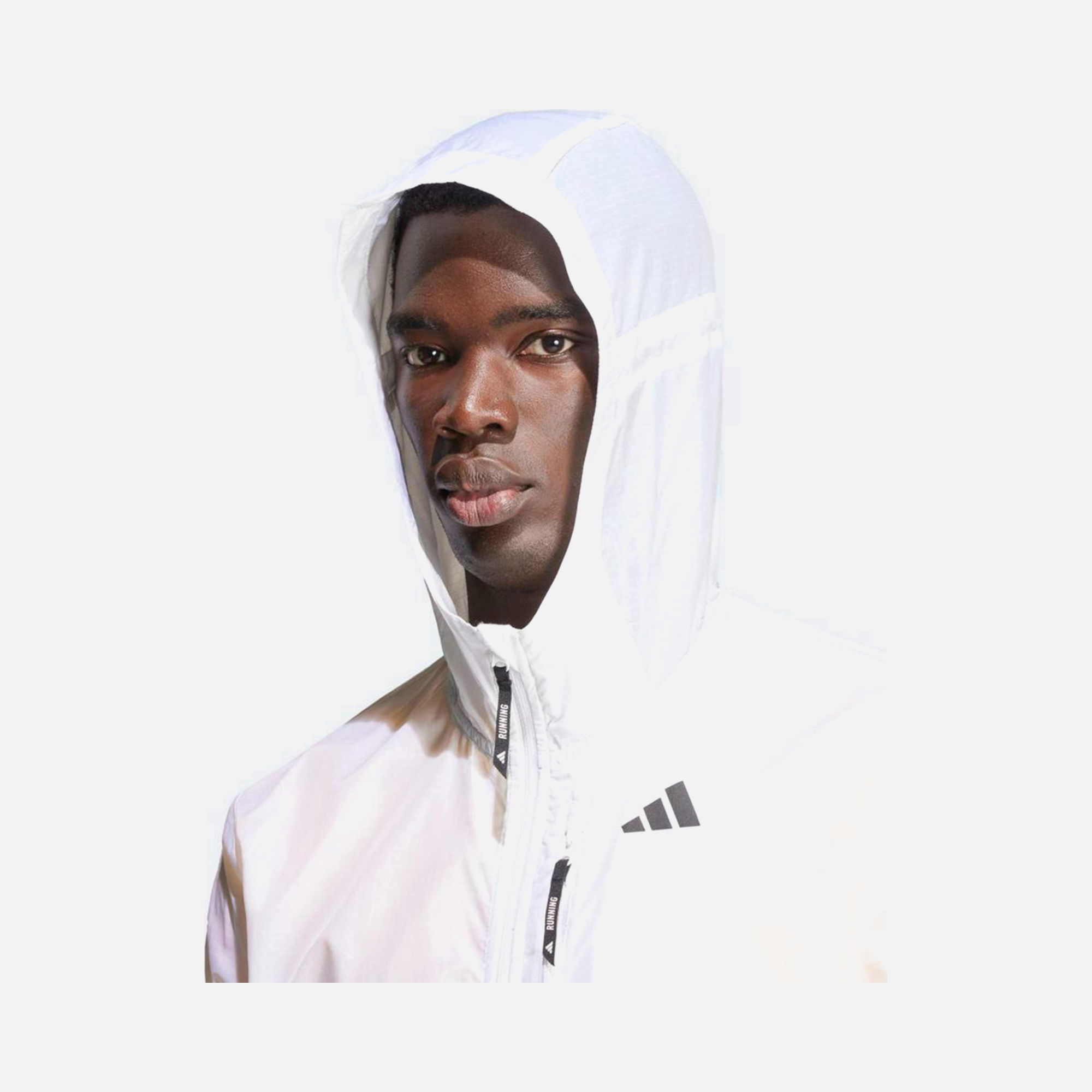 adidas Own The Run 3-Stripes Full-Zip Hoodie Erkek Ceket