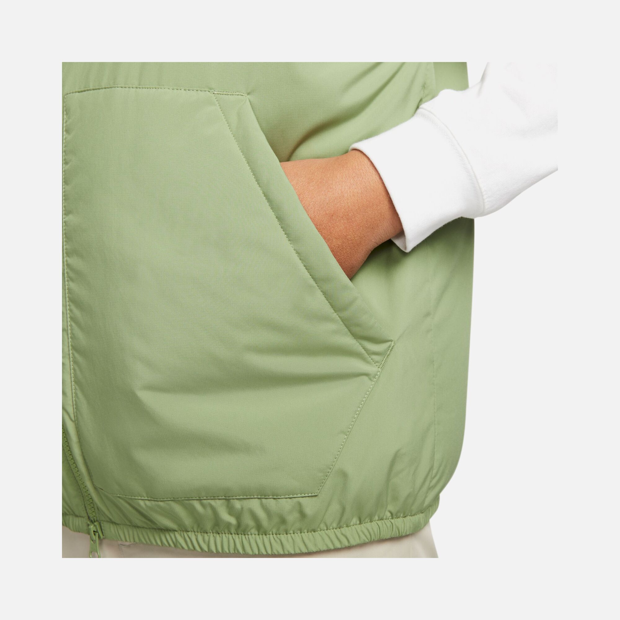 Nike Sportswear Therma-Fit Club Woven Insulated Full-Zip Erkek Yelek