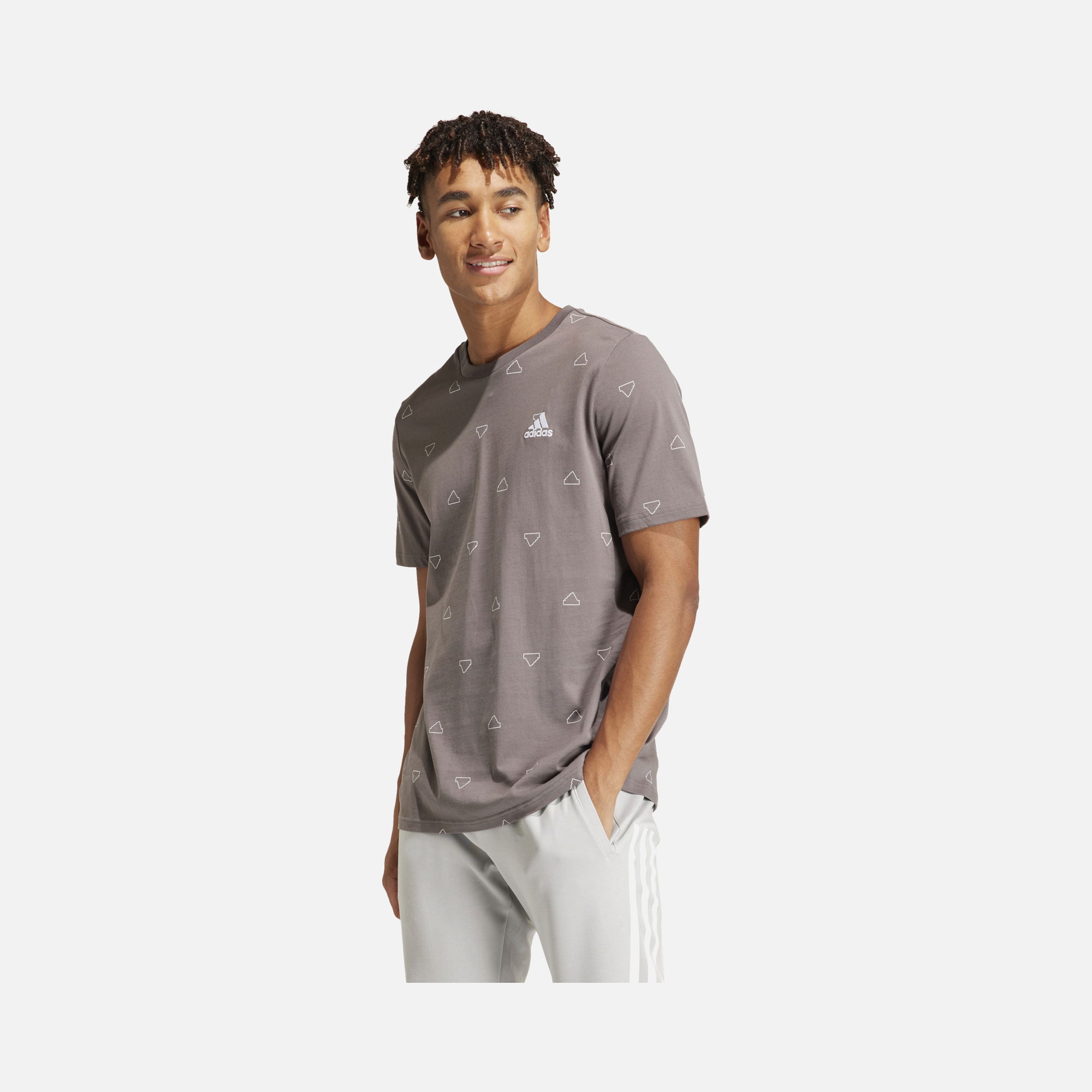 adidas Sportswear Monogram Graphic Short-Sleeve Erkek Tişört