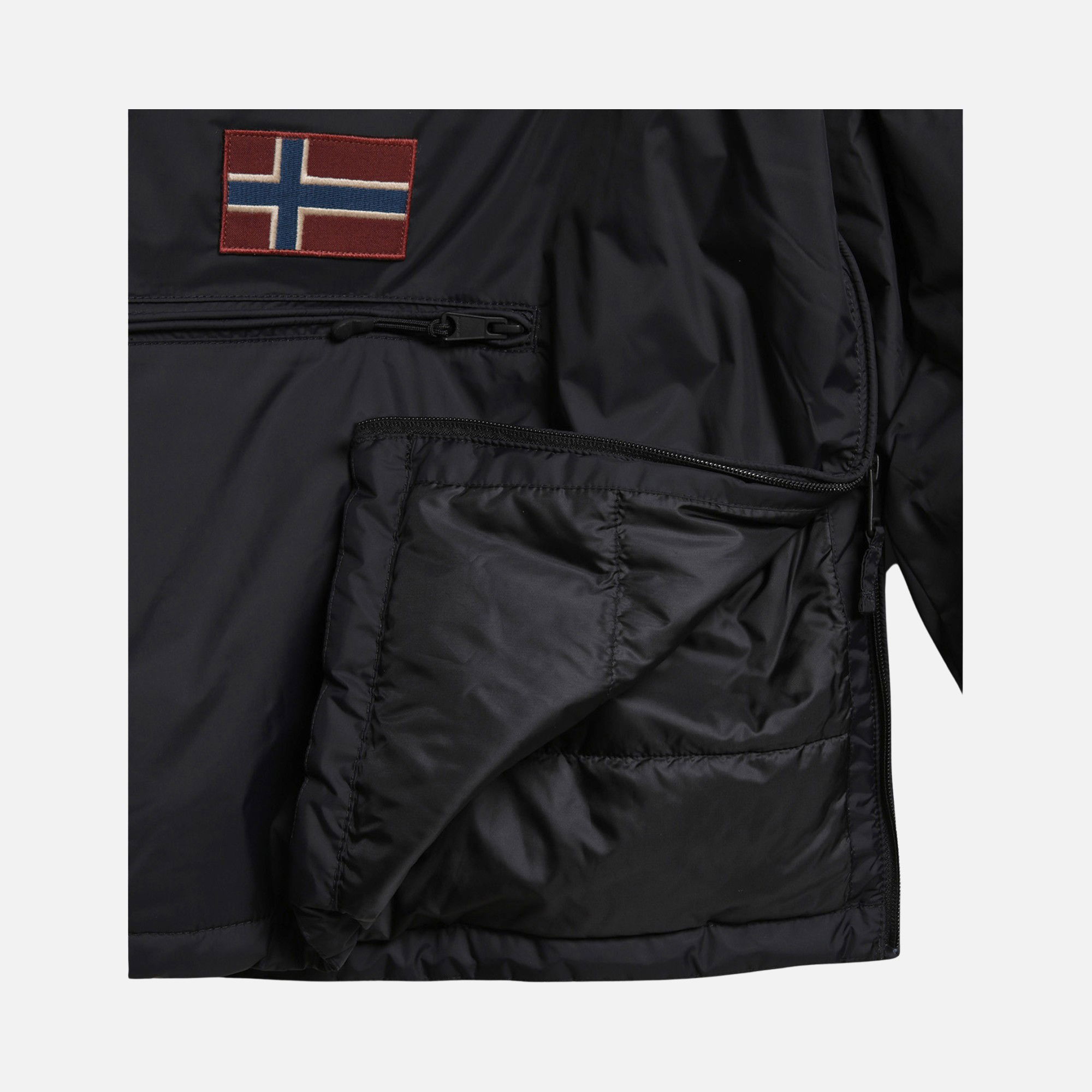 Napapijri Sportswear Northfarer 2.0 Winter Two 1/4 Zippers Hoodie Erkek Ceket