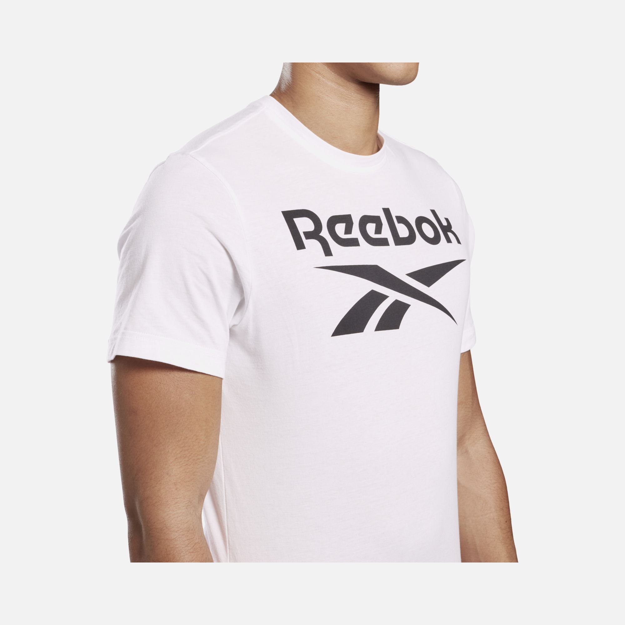 Reebok Graphic Series Stacked Short-Sleeve Erkek Tişört
