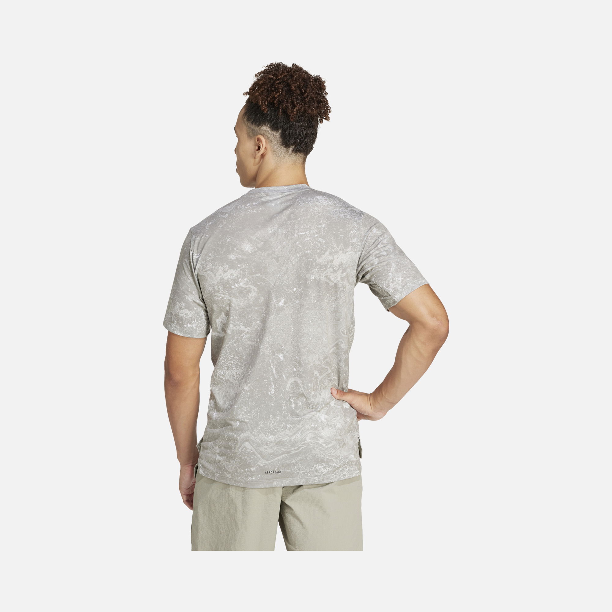 adidas Aeroready Power Workout Training Short-Sleeve Erkek Tişört