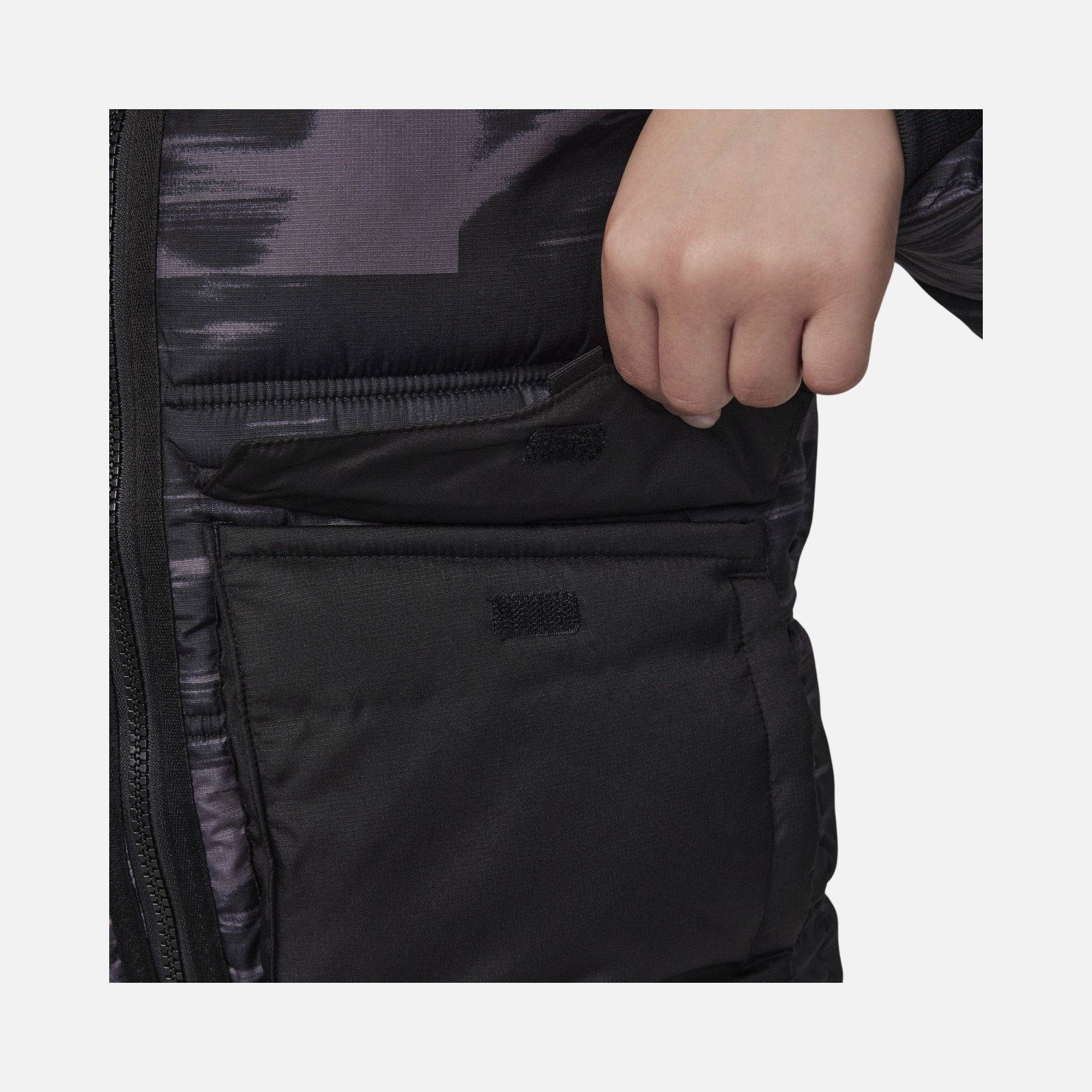 Nike Jordan Faux Down Acket Full-Zip Hoodie (Boys') Çocuk Mont