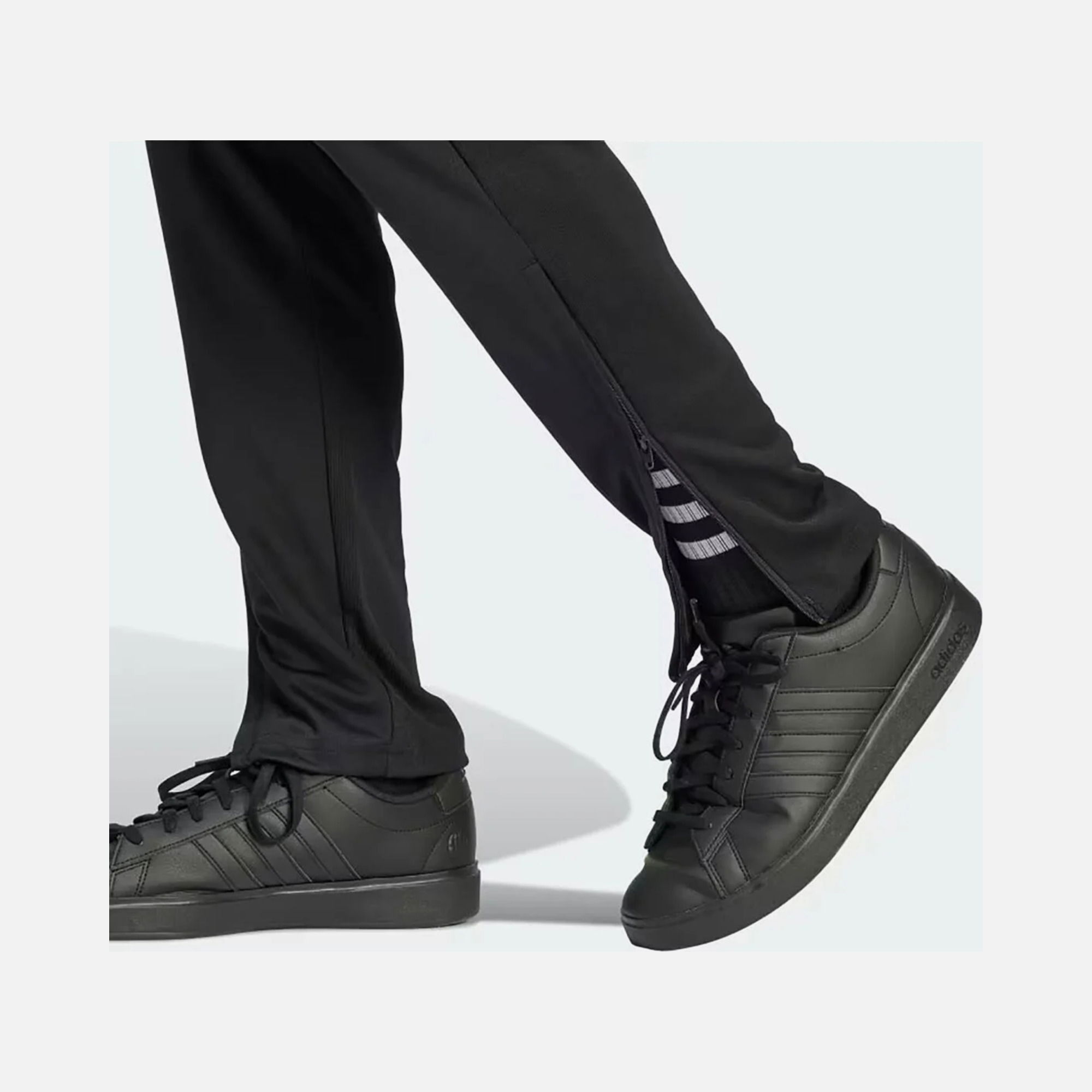 adidas Aeroready Sereno Conjunto Deportivo 3-Stripes Full-Zip  Zippered Leg Erkek Eşofman Takımı