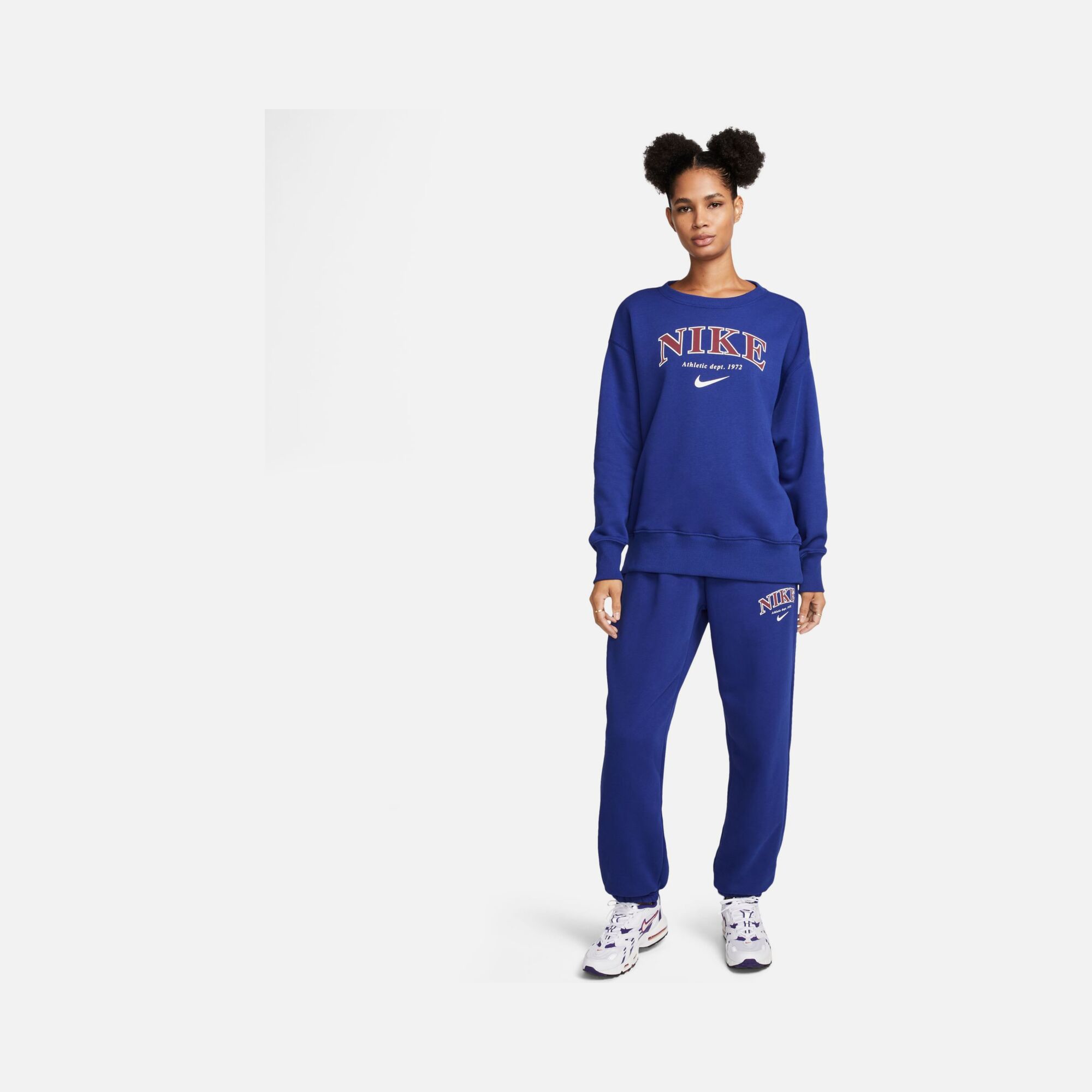 Nike Sportswear Phoenix Fleece High Waisted Oversized Kadın Eşofman Altı