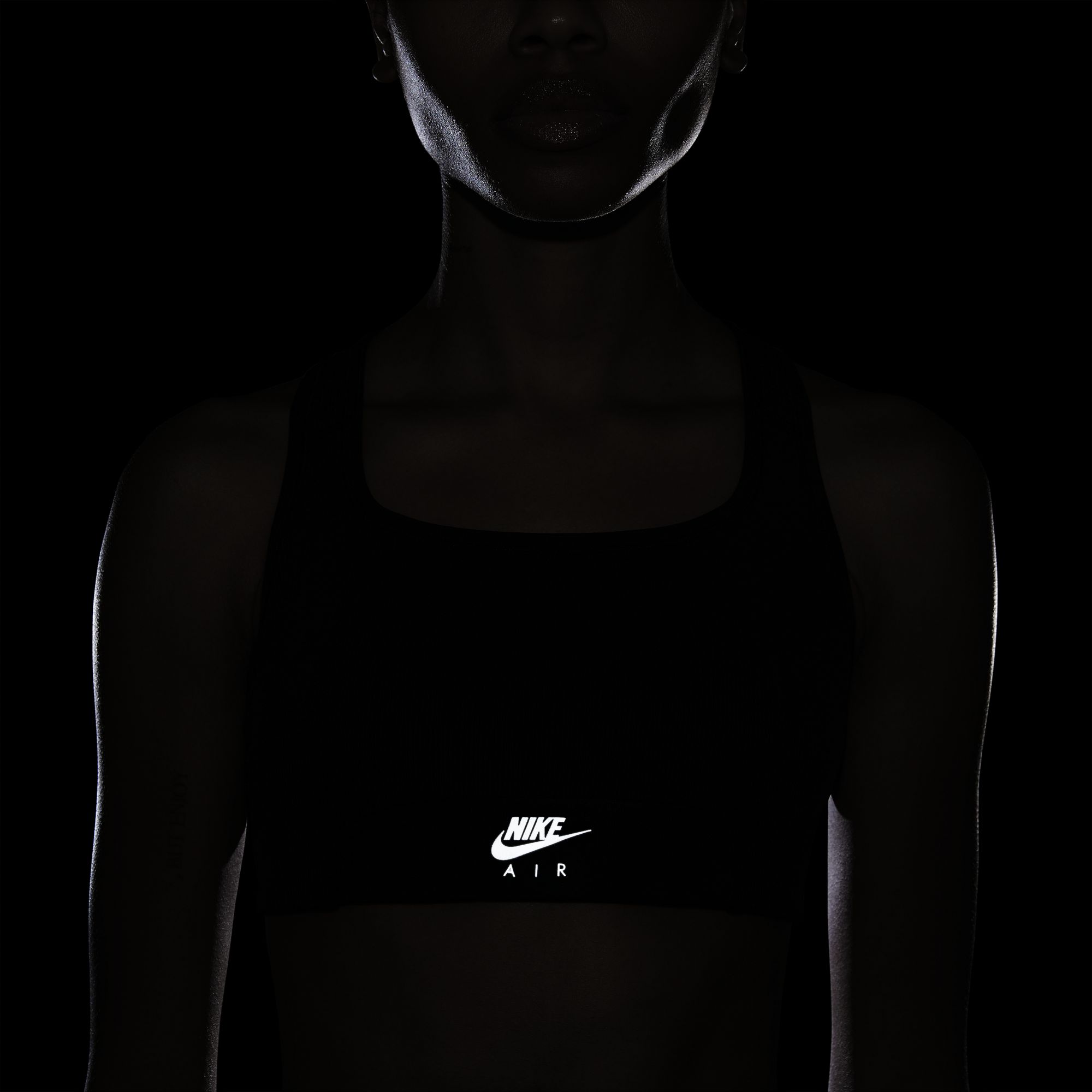 Nike Air Dri-Fit Swoosh Medium-Support 1-Piece Kadın Büstiyer