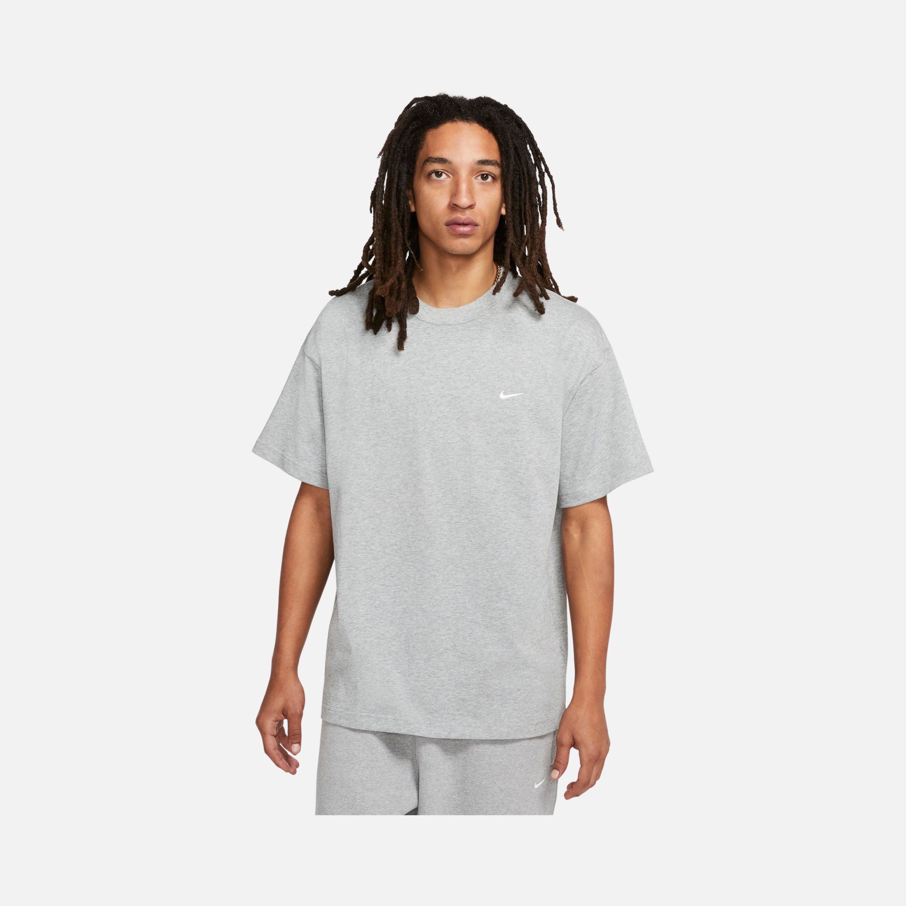 Nike Sportswear Solo Swoosh Heavyweight Knit Short-Sleeve Erkek Tişört