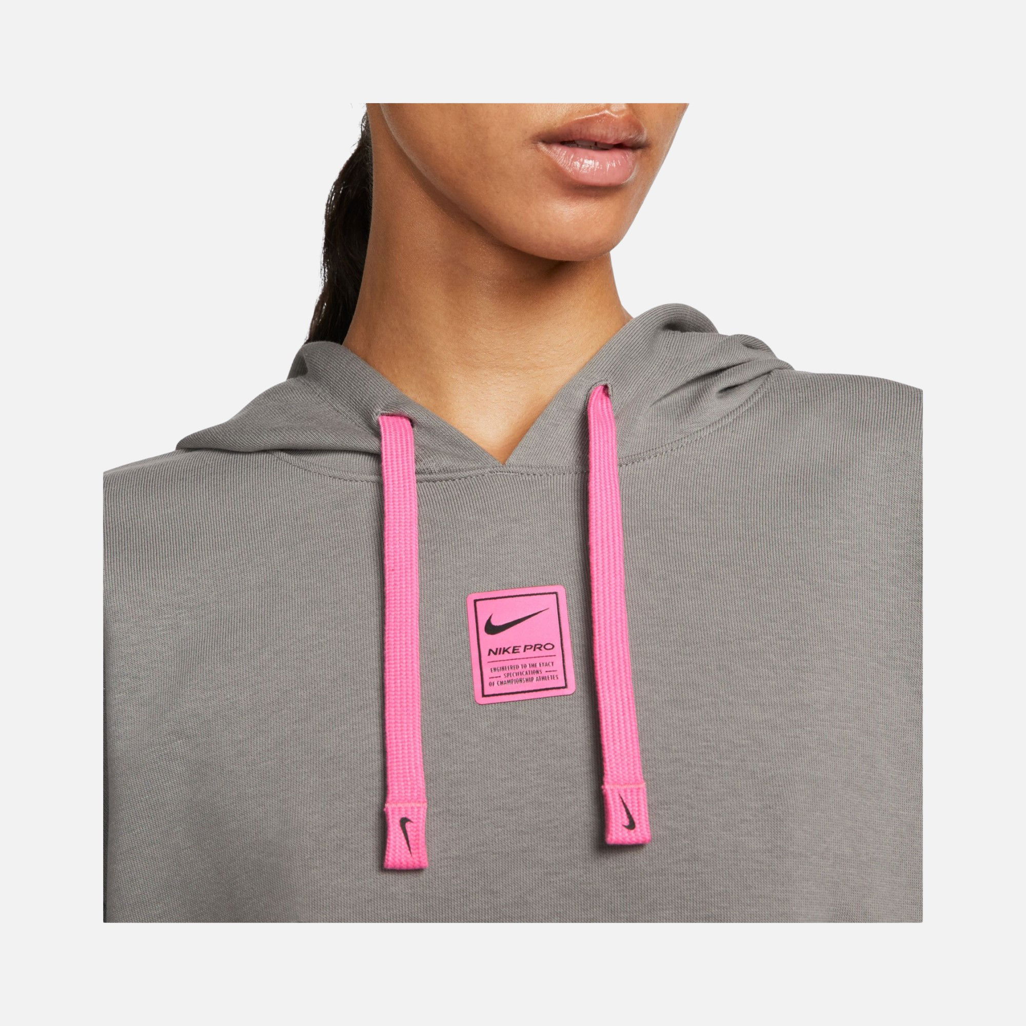 Nike Pro Dri-Fit Get Fit Graphic Hoodie Kadın Sweatshirt