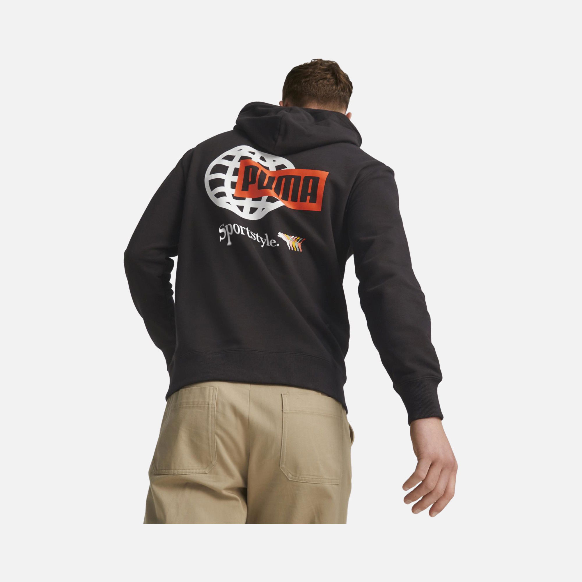 Puma Sportswear Classics Brand Love Graphic Hoodie Erkek Sweatshirt