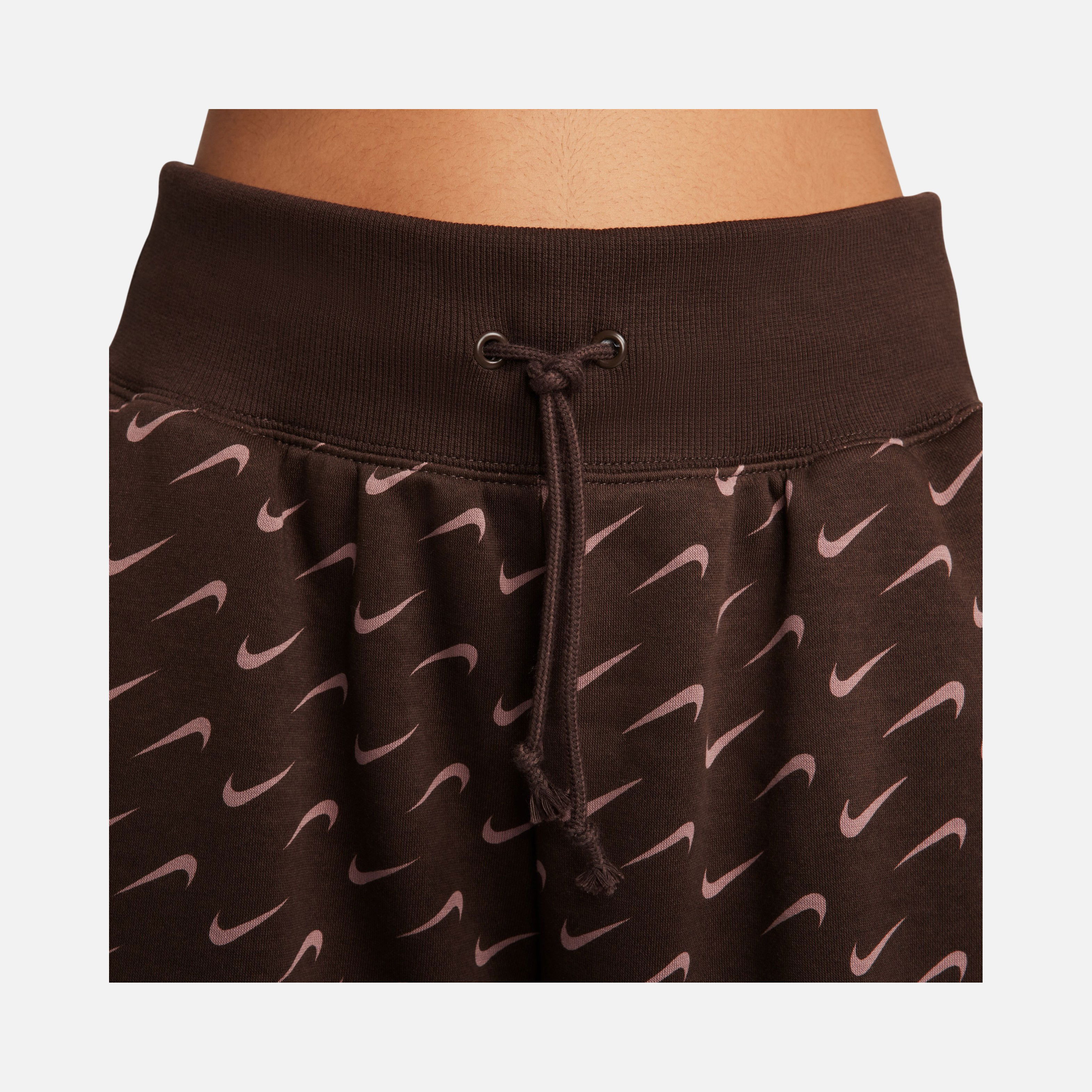 Nike Sportswear Phoenix Fleece Oversized All Over Printed Kadın Eşofman Altı