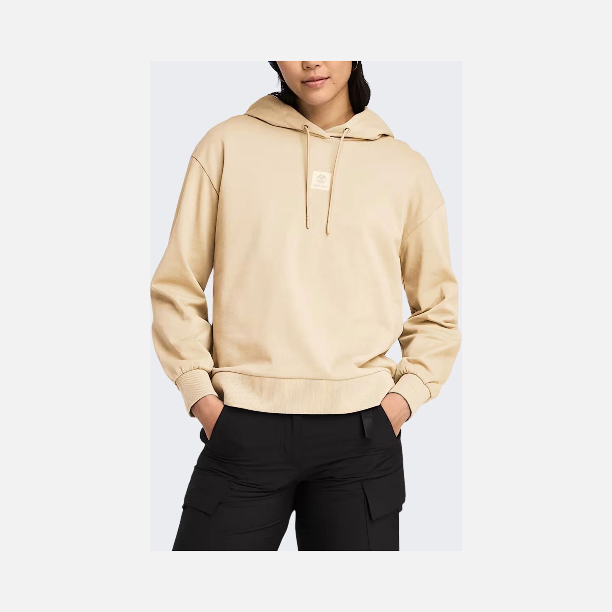 Timberland Sportswear Stack Logo Loop Back Hooded Kadın Sweatshirt