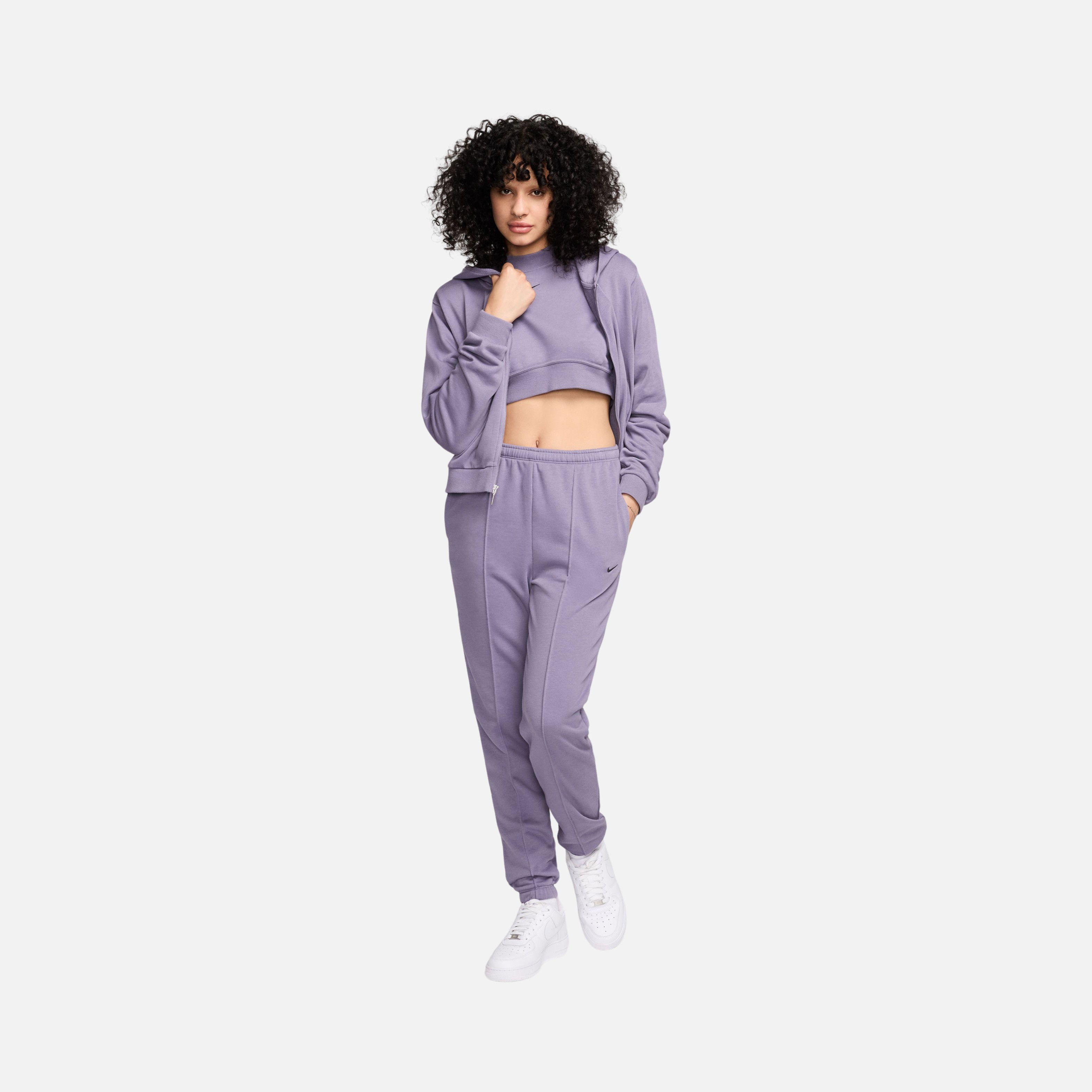 Nike Sportswear Phoenix Fleece Chill French Terry  Slim High-Waisted Kadın Eşofman Altı