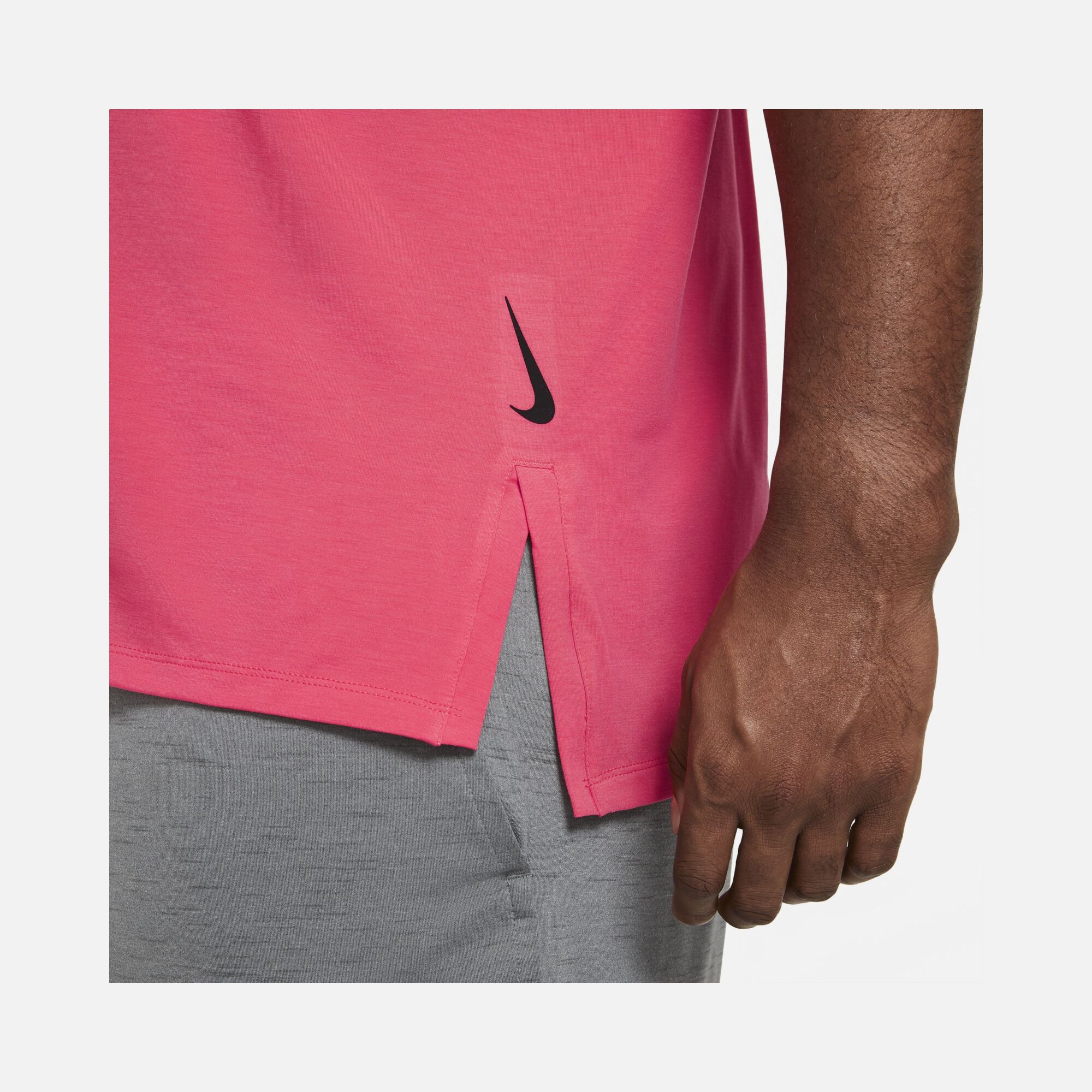 Nike Yoga Dri-Fit Short-Sleeve Top Erkek Tişört