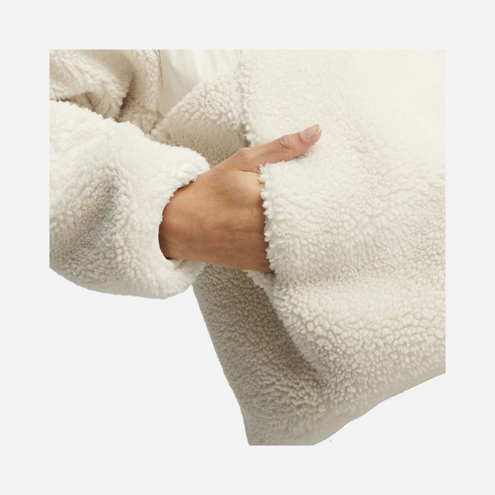 Puma Sportswear Sherpa Hybrid Full-Zip Kadın Ceket