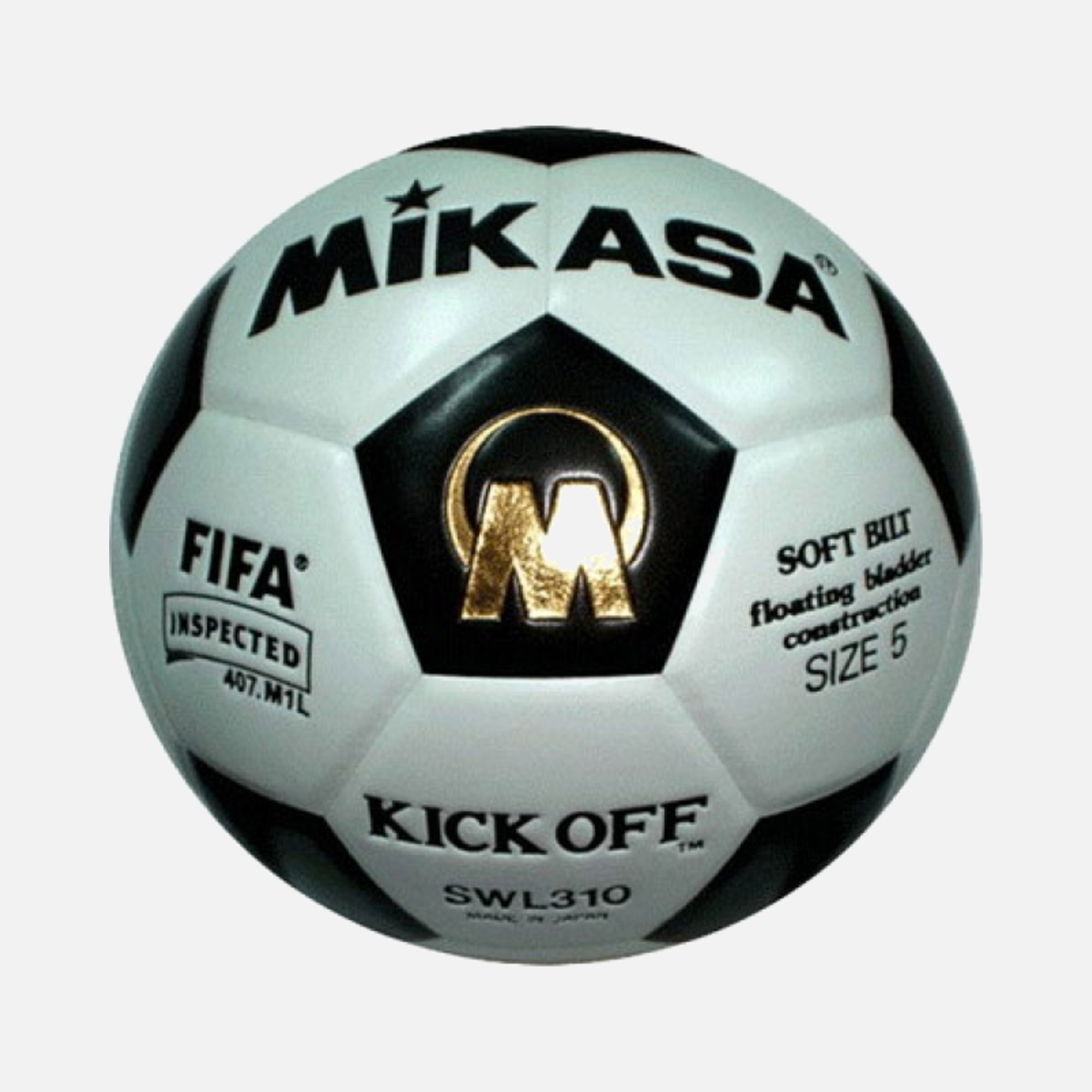 Mikasa Kick Off Soft Bilt SWL310 Fifa Inspected Synthetic Leather No:5 Futbol Topu