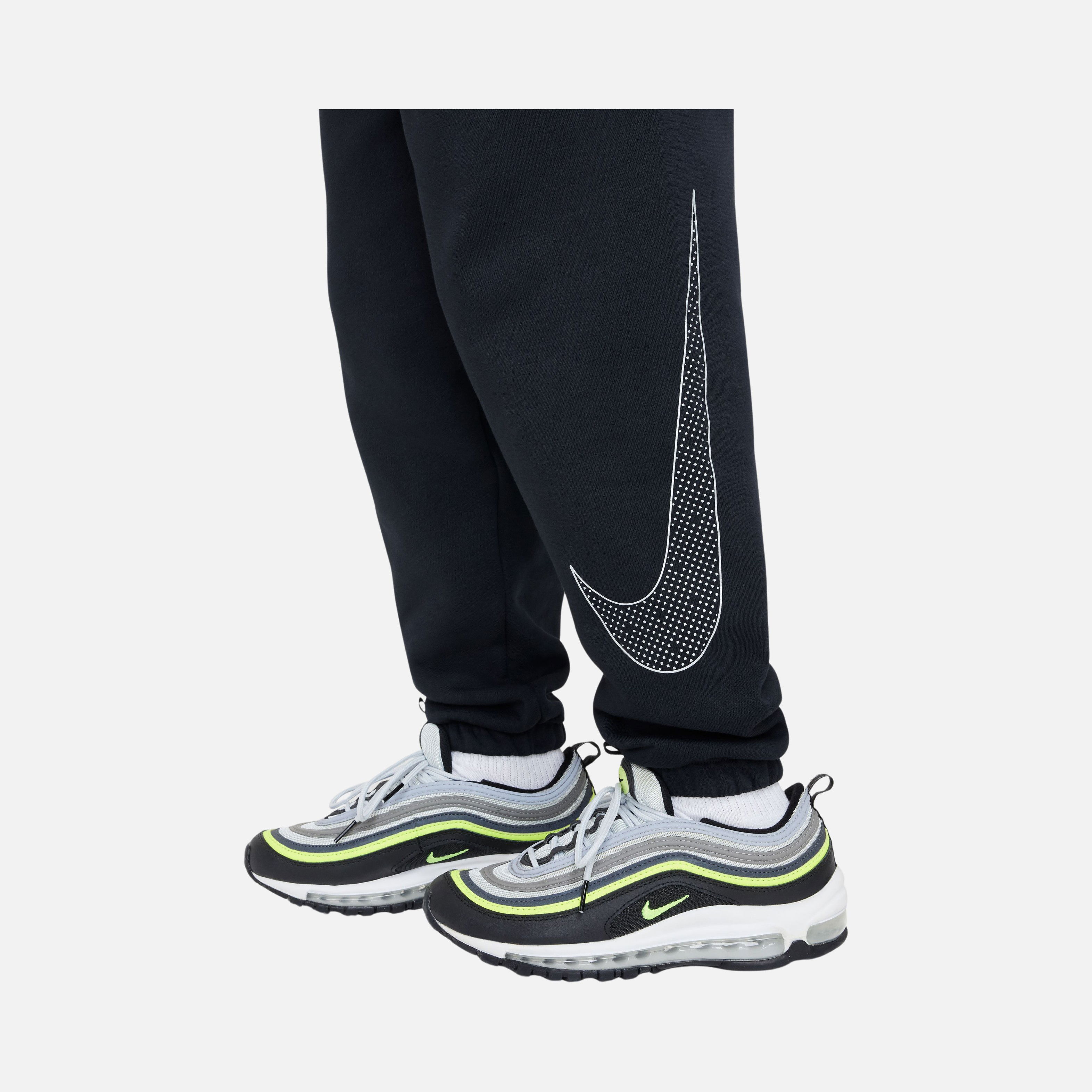 Nike Sportswear Club Fleece Loose ''Shine Swoosh Detail'' (Girls') Çocuk Eşofman Altı