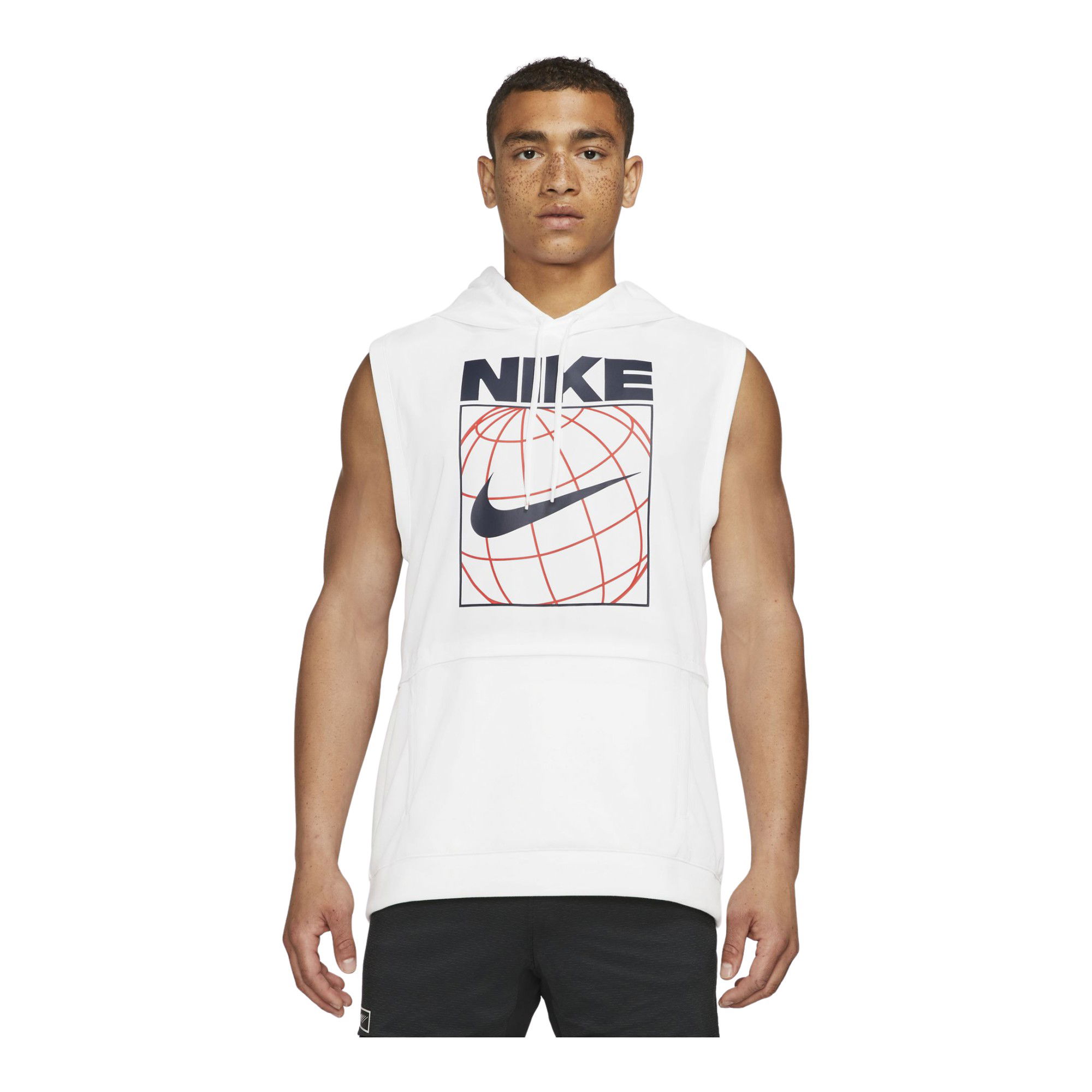 Nike Dri-Fit Sleeveless Graphic Training Hoodie Erkek Sweatshirt