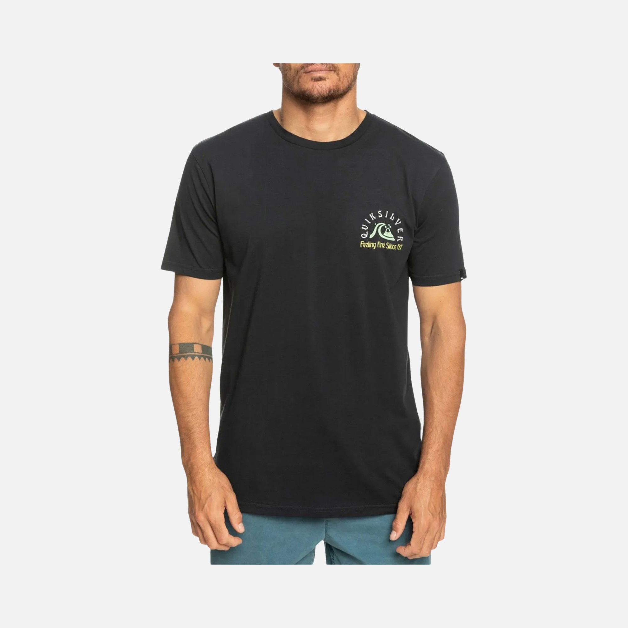 Quiksilver Sportswear Originalbarrel Short-Sleeve Erkek Tişört