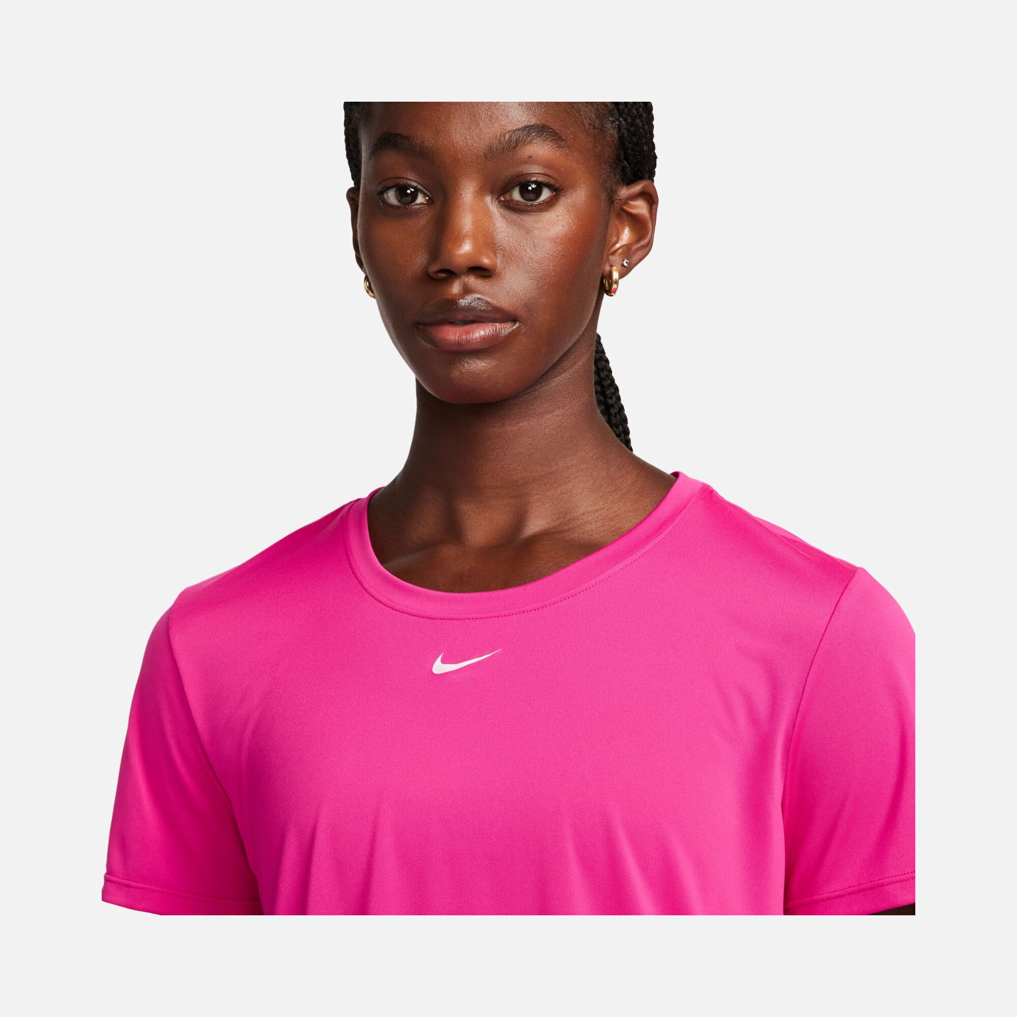 Nike Dri-Fit One Standard-Fit Short Sleeve Kadın Tişört
