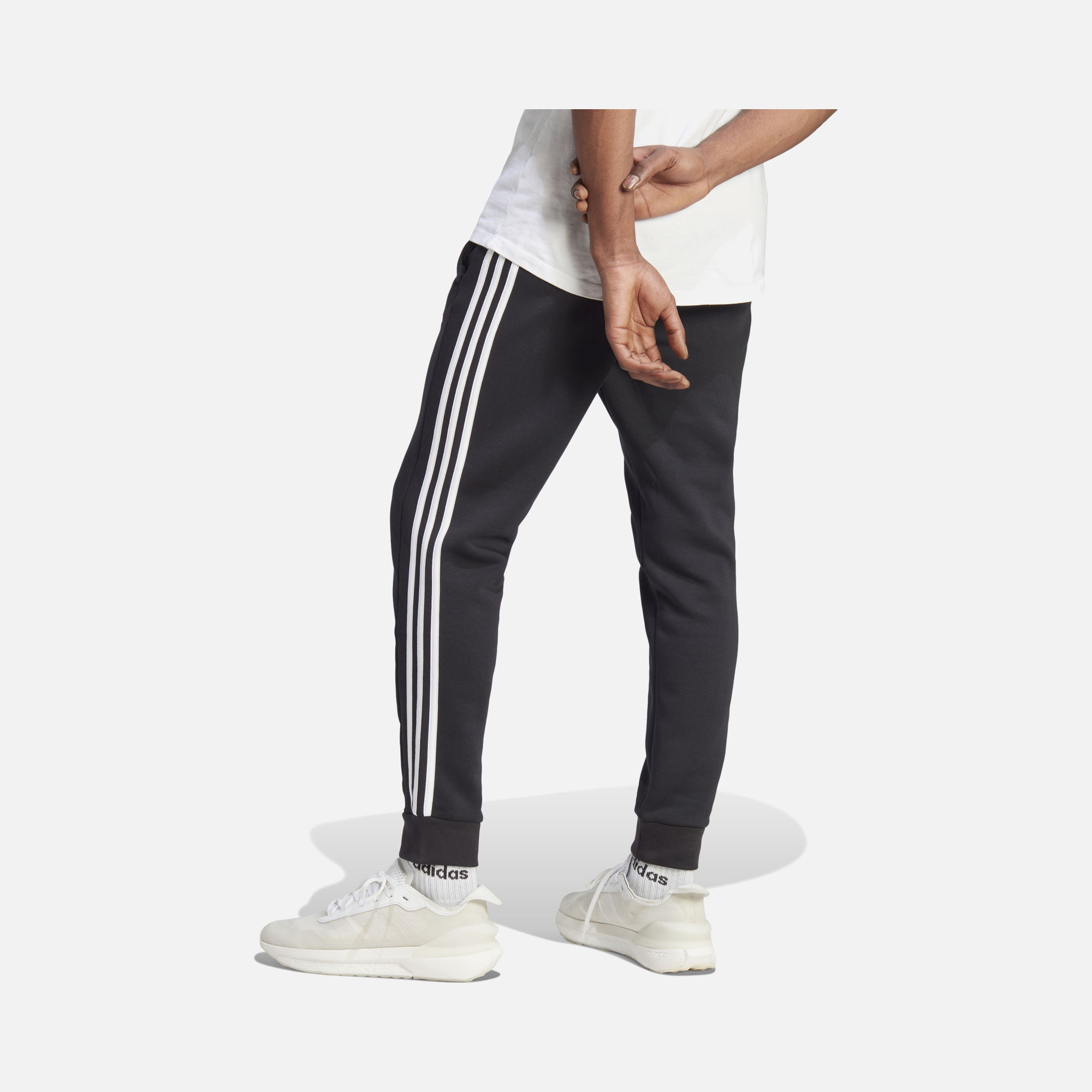 adidas Sportswear FW23 Essentials Fleece 3-Stripes Tapered Cuff Erkek Eşofman Altı