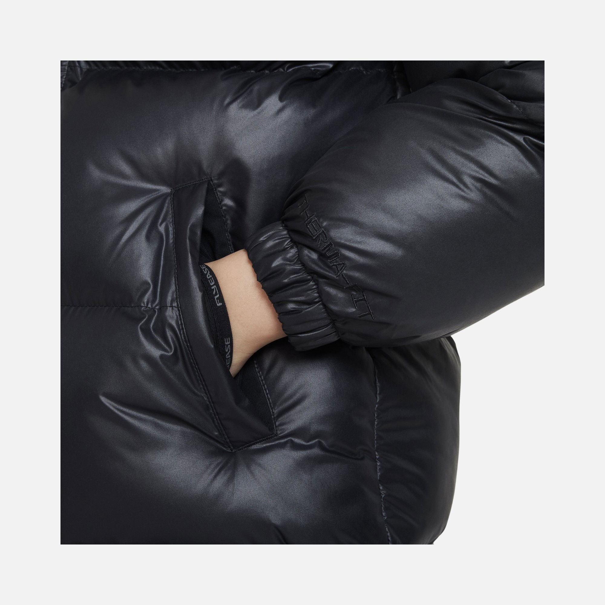 Nike Sportswear Therma-Fit Repel Heavyweight Synthetic-Fill EasyOn Full-Zip Hoodie Çocuk Parka