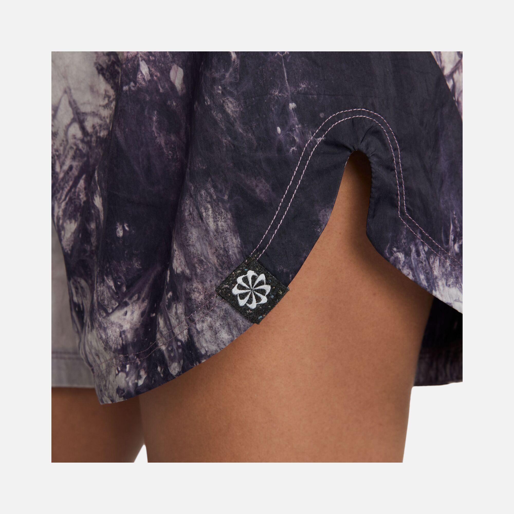 Nike Dri-Fit Repel Mid-Rise 3" Brief-Lined Trail Running Kadın Şort