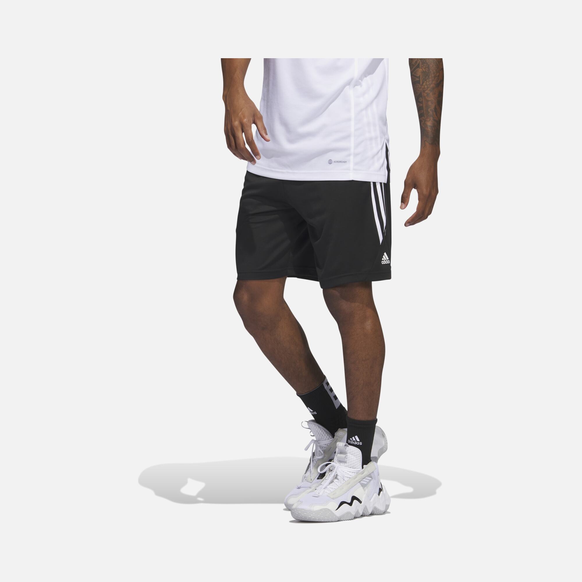 adidas Legends 3-Stripes Basketball Erkek Şort