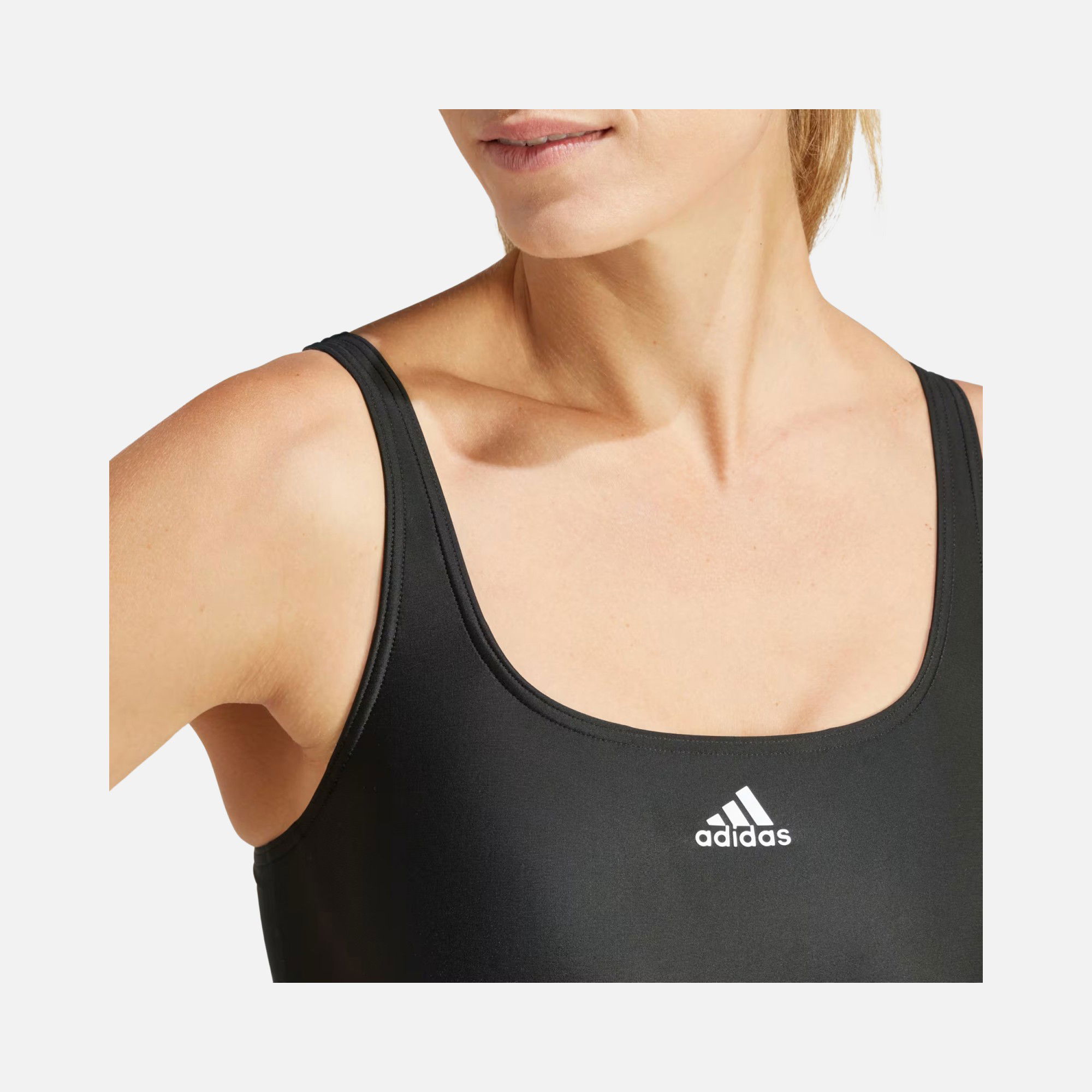 adidas Clothing - Padded 3-Stripes Swimsuit Kadın Mayo