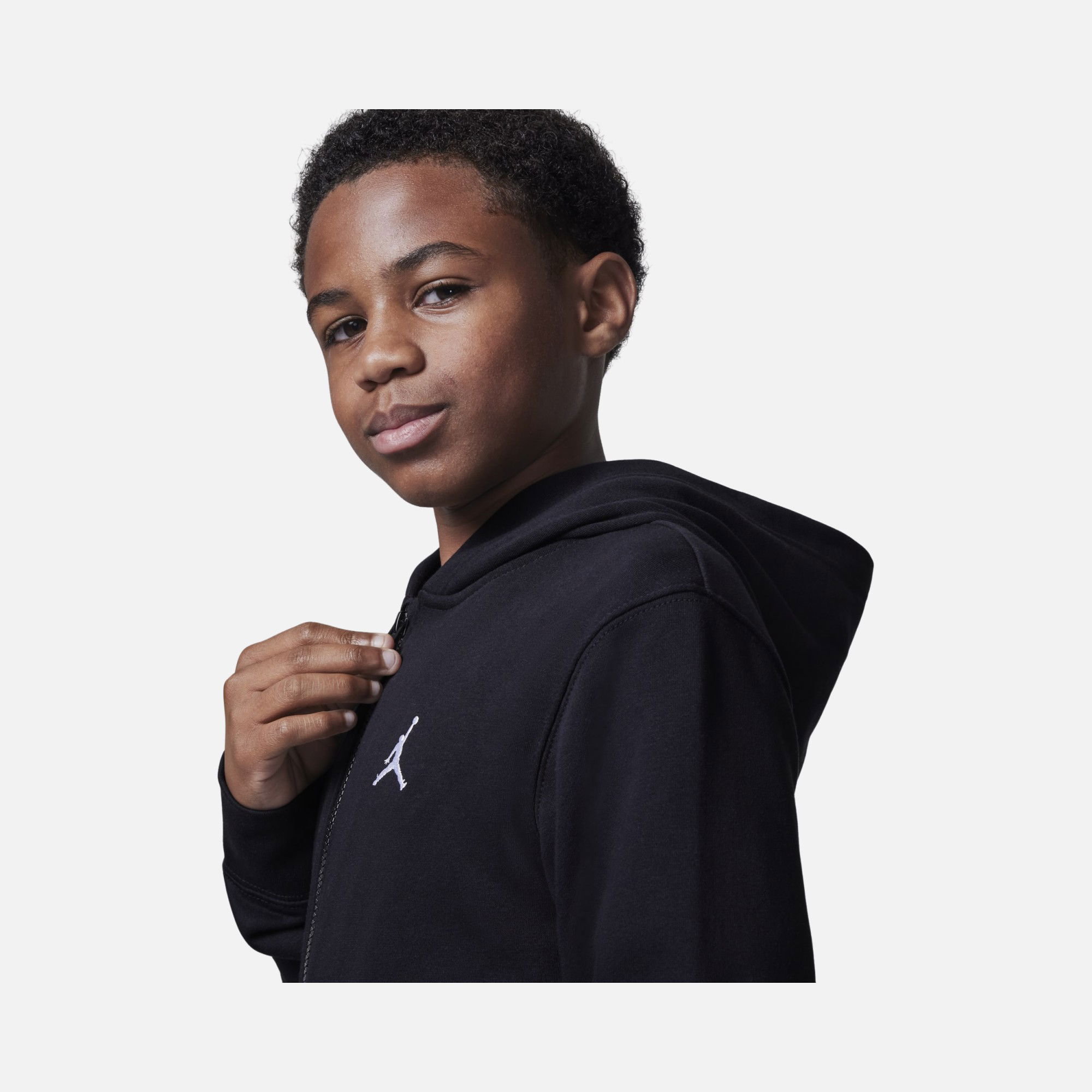 Nike Jordan MJ Brooklyn French Terry Full-Zip Hoodie Çocuk Sweatshirt