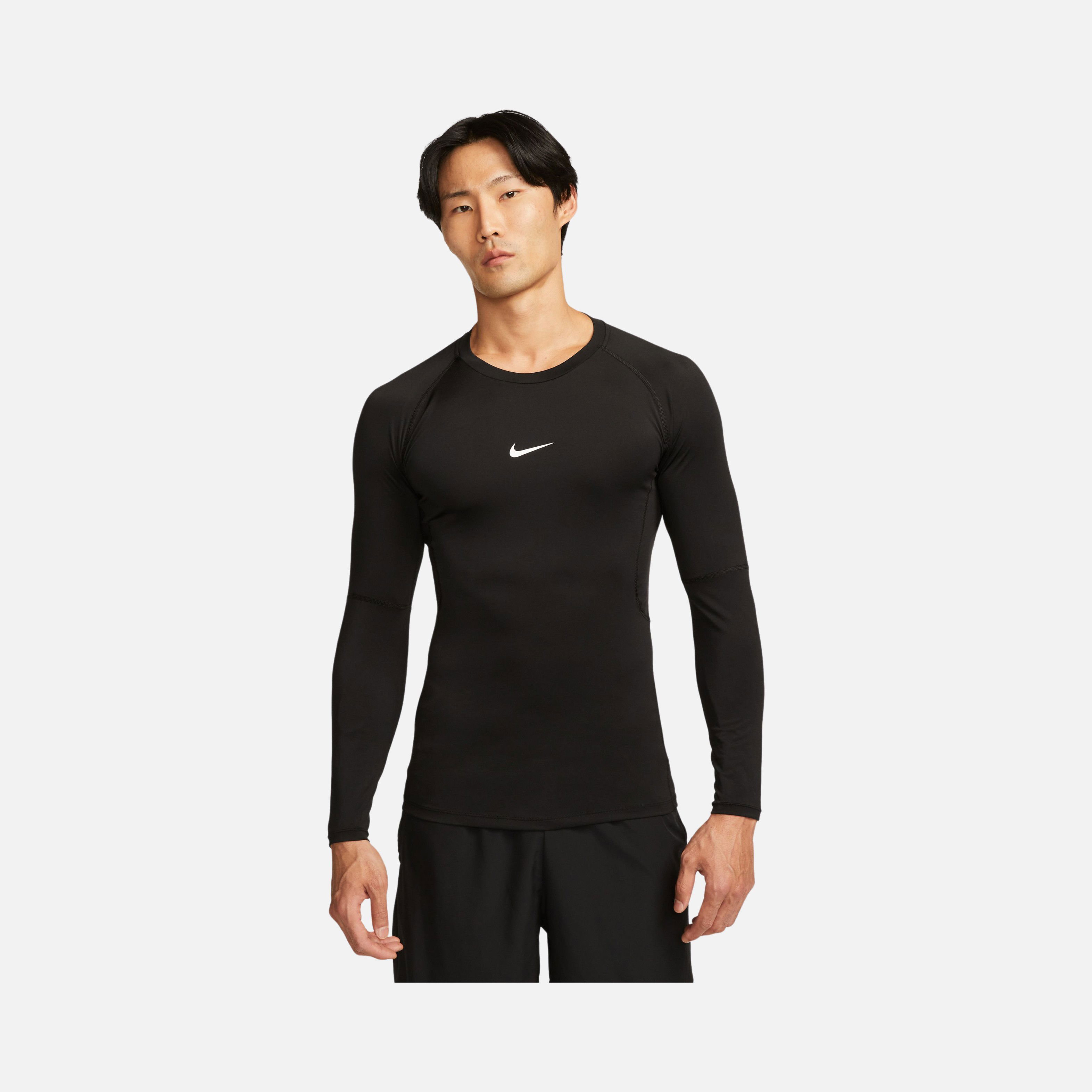 Nike Pro Dri-Fit Tight Fitness Training Long-Sleeve Erkek Tişört