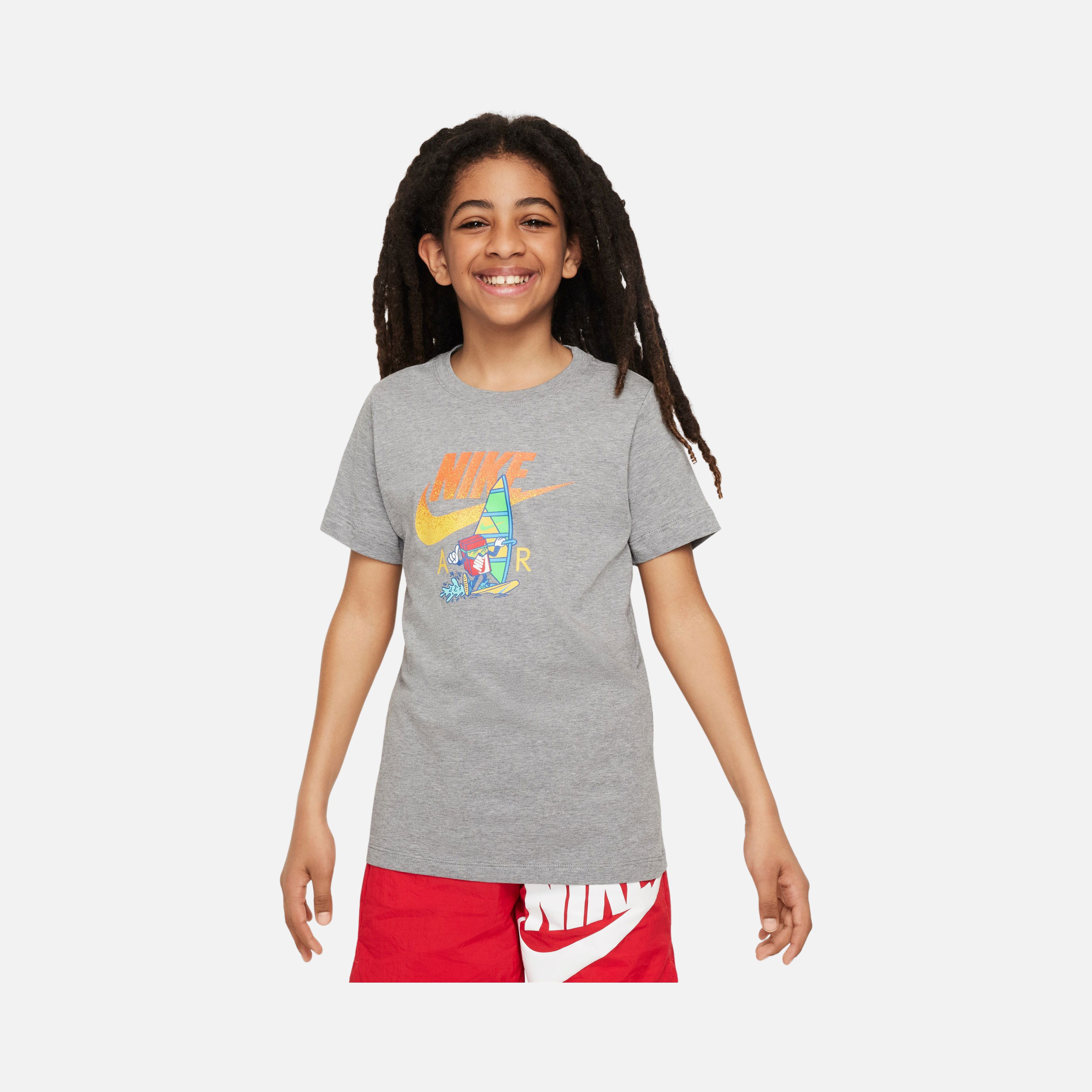 Nike Sportswear Boxy 2 Graphic Short-Sleeve Çocuk Tişört