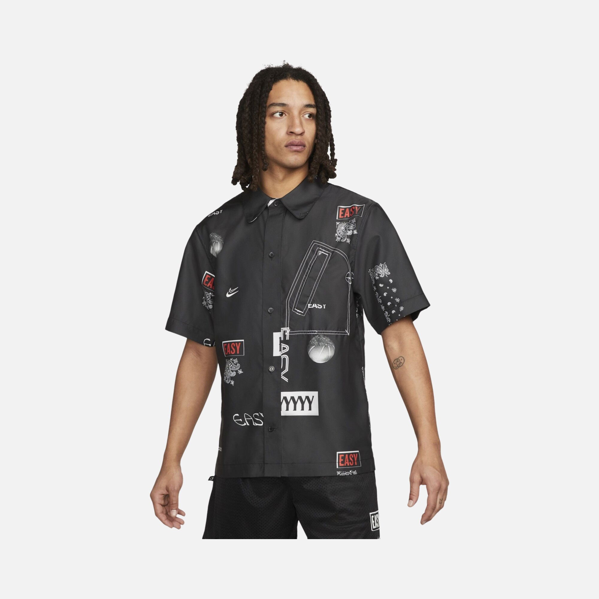 Nike KD Full-Length Button Erkek Gömlek