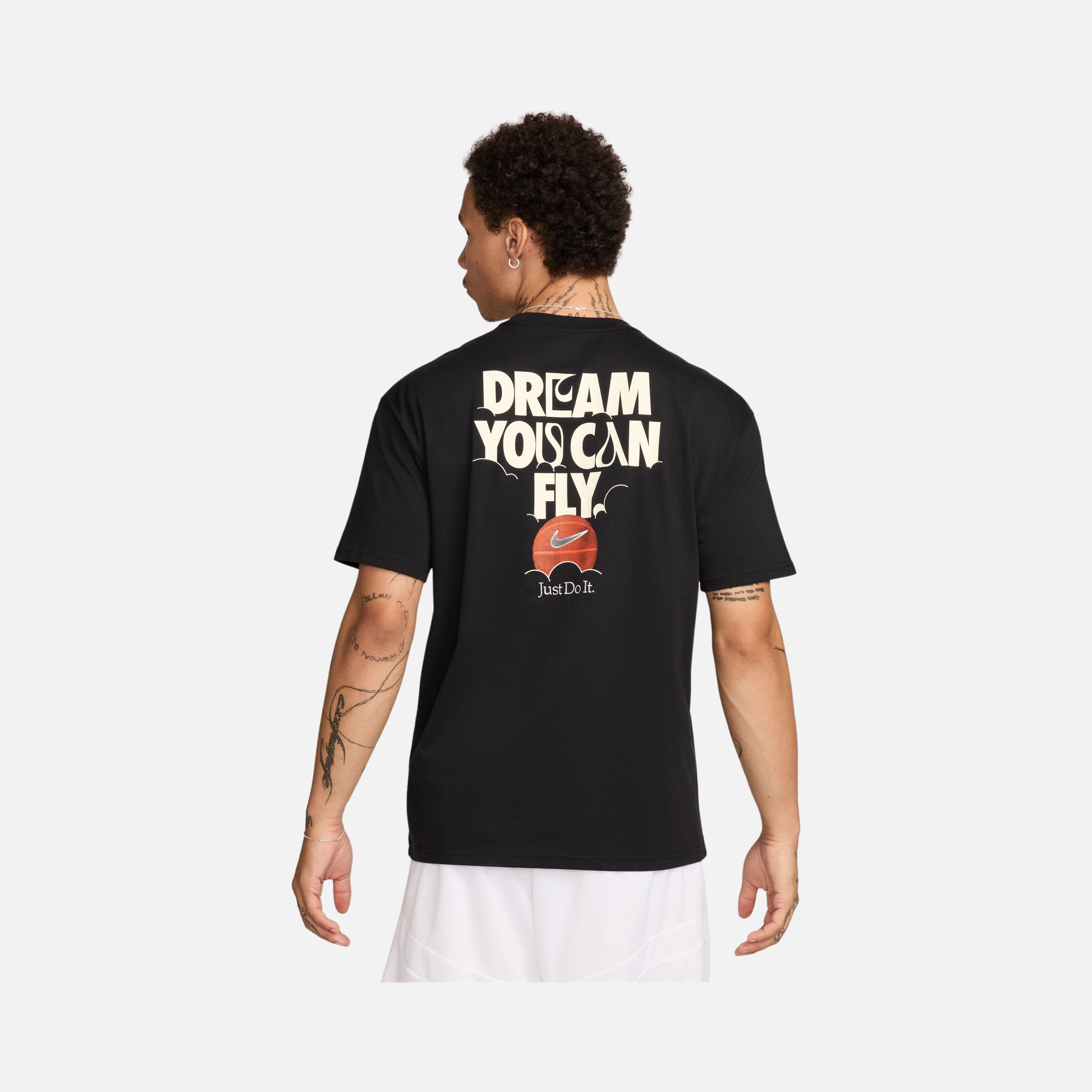 Nike M90 ''Dream You Can Fly'' Graphic Basketball Short-Sleeve Erkek Tişört