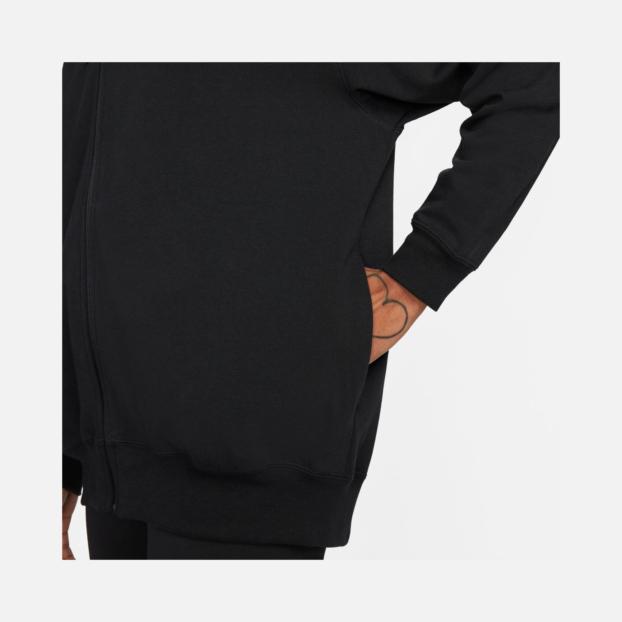 Nike Sportswear Oversized Statement Jersey Full-Zip Hoodie Kadın Sweatshirt