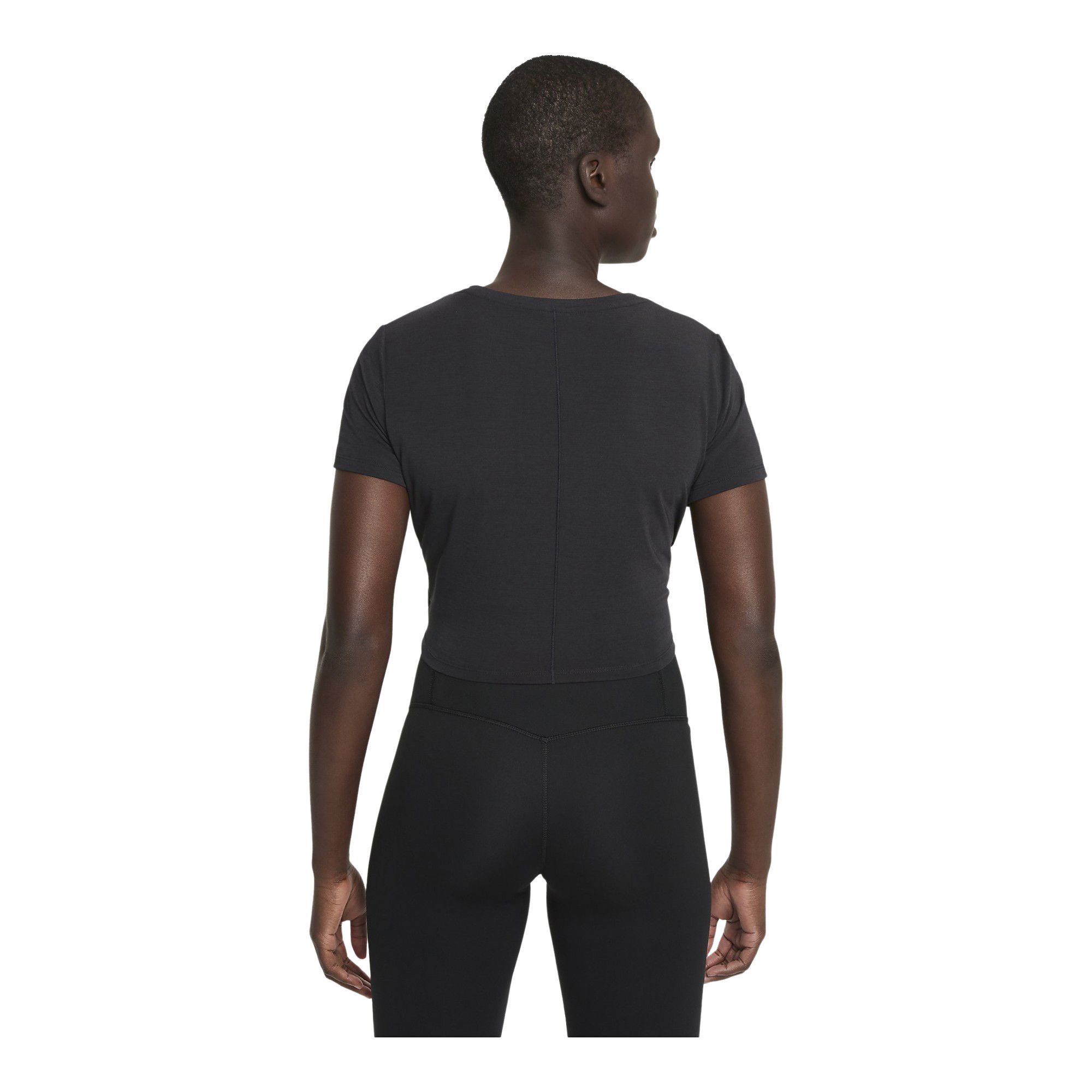 Nike Dri-Fit One Luxe Twist Standard Fit Training Short-Sleeve Kadın Tişört