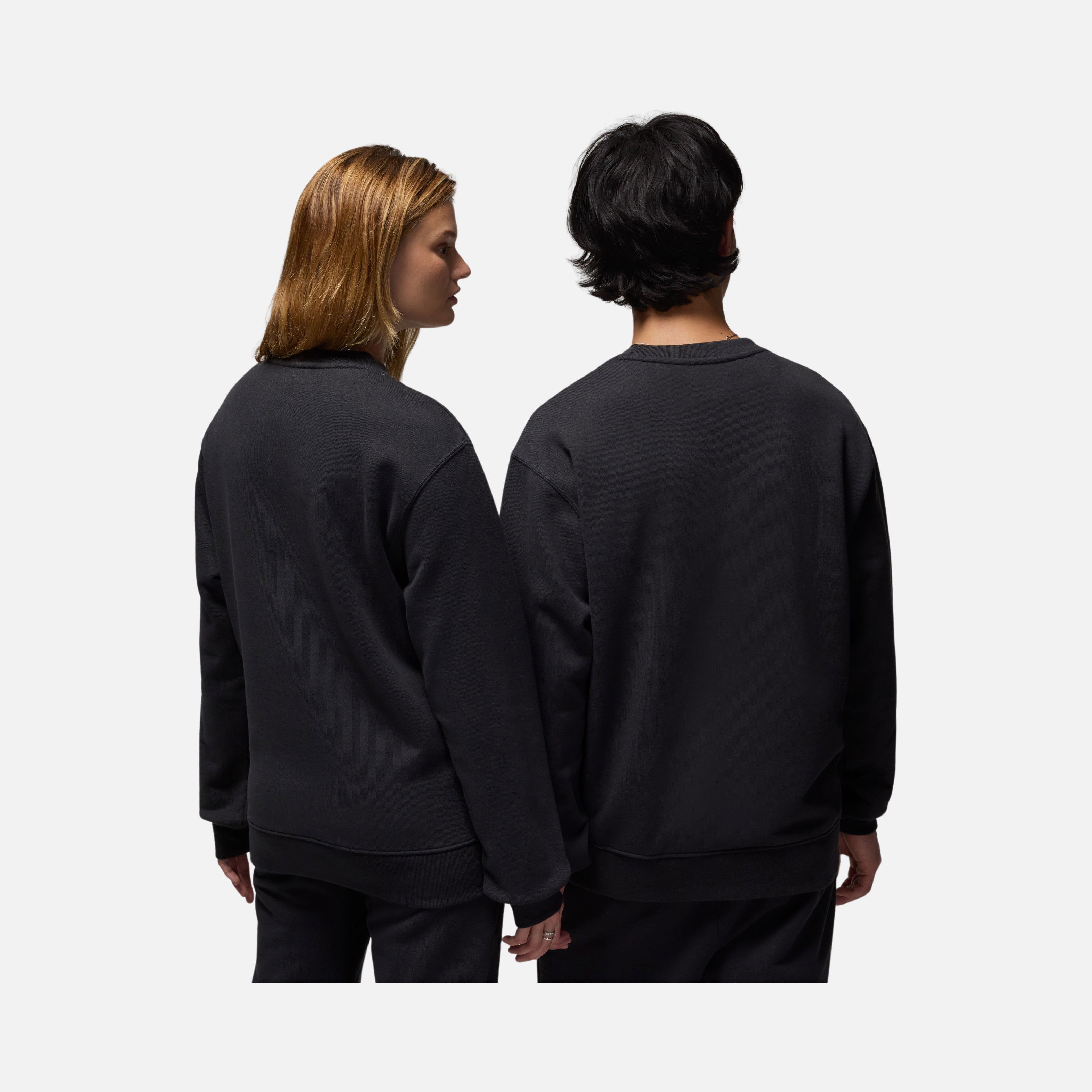 Nike Air Jordan Wordmark Fleece Crew-Neck Erkek Sweatshirt