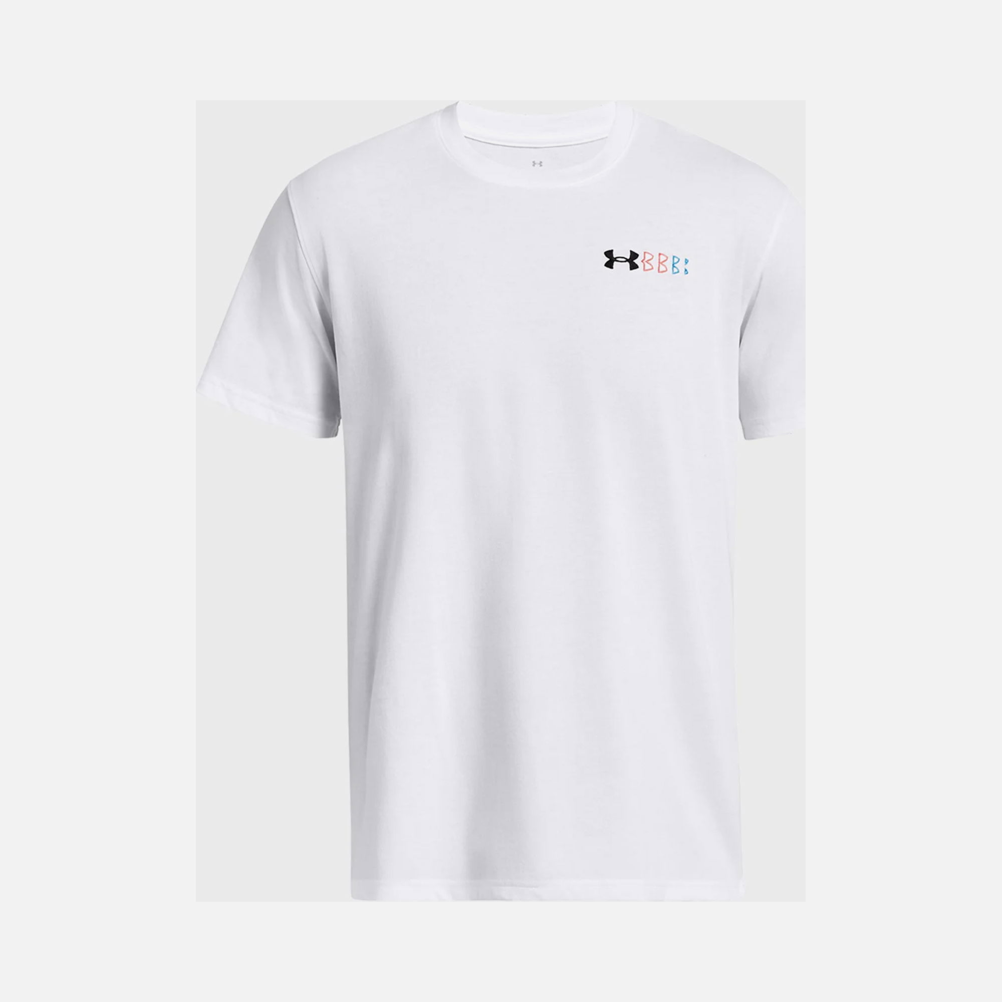 Under Armour Heavyweight Left Chest Logo Repeat Training Short-Sleeve Erkek Tişört