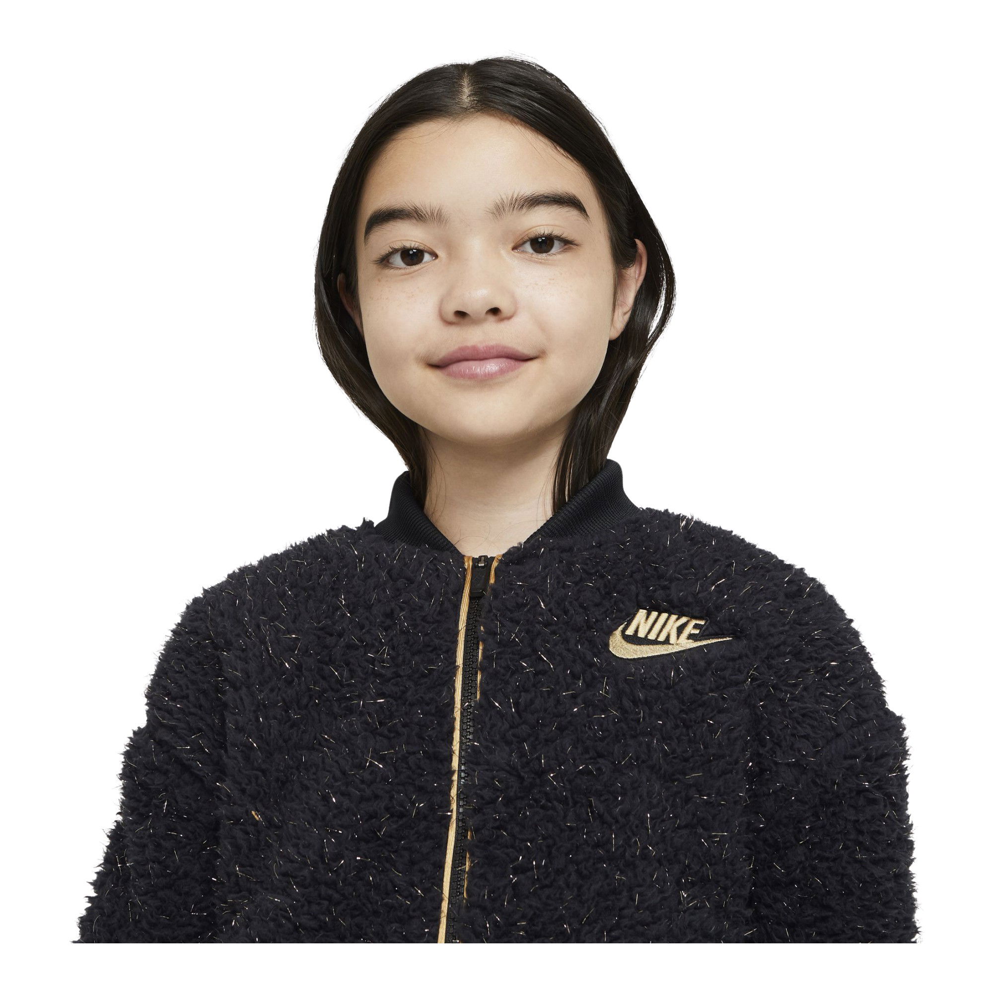 Nike Sportswear Sherpa Full-Zip (Girls') Çocuk Ceket