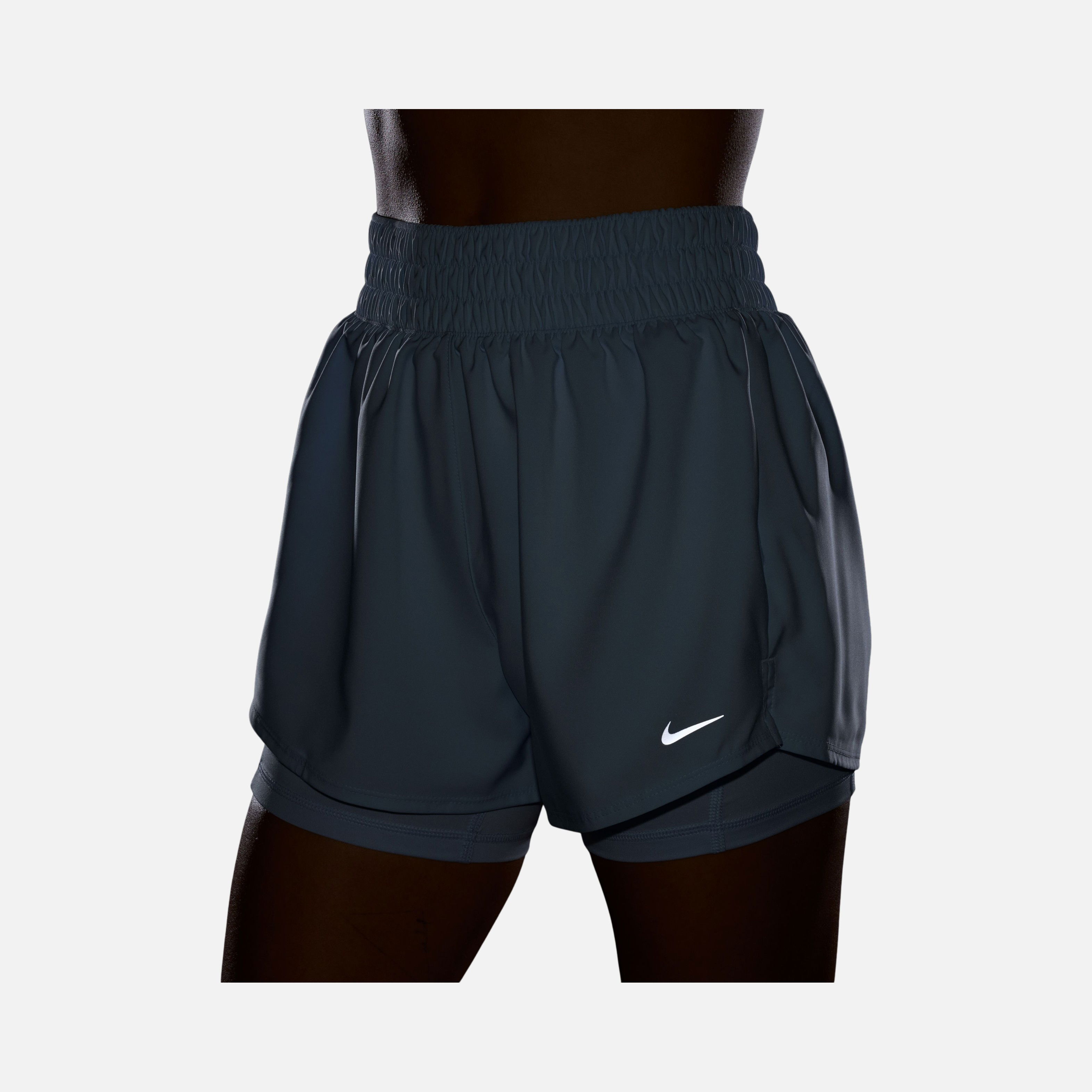 Nike Dri-Fit One High-Waisted 3" 2-in-1 Training Kadın Şort